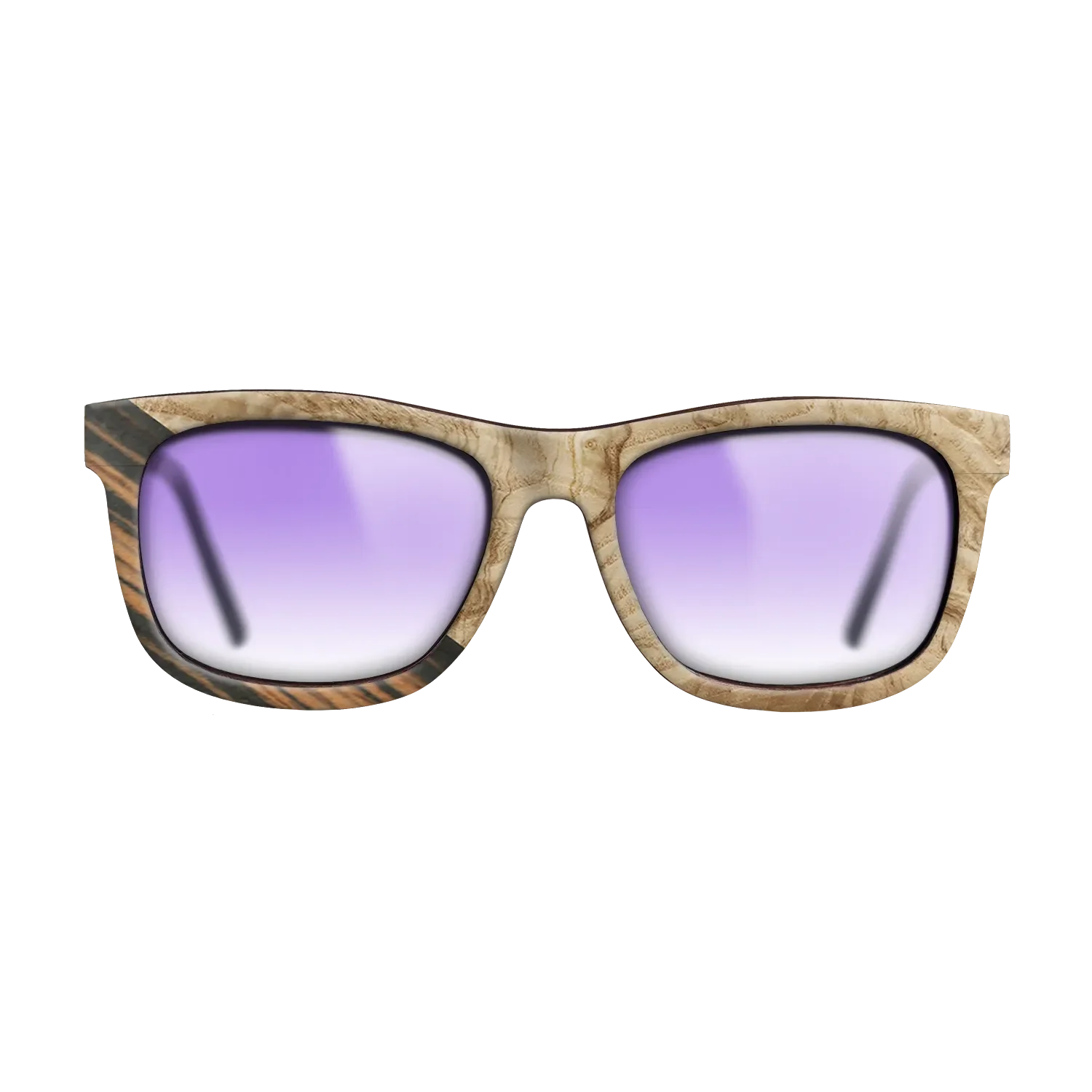 Italian Ebony,Olive Burl: Angle Cut - The Hero - Square - 1743 - SIRIS wood optic