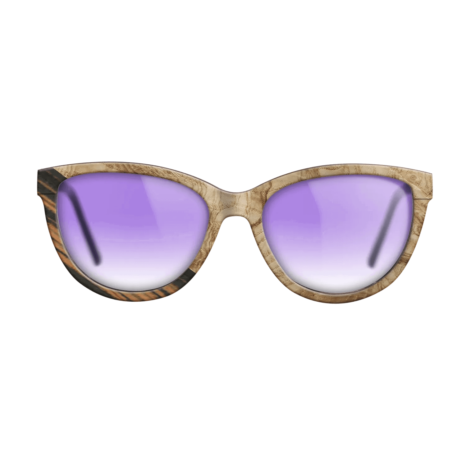 Italian Ebony,Olive Burl: Angle Cut - The Maiden - Cat - 1743 - SIRIS wood optic