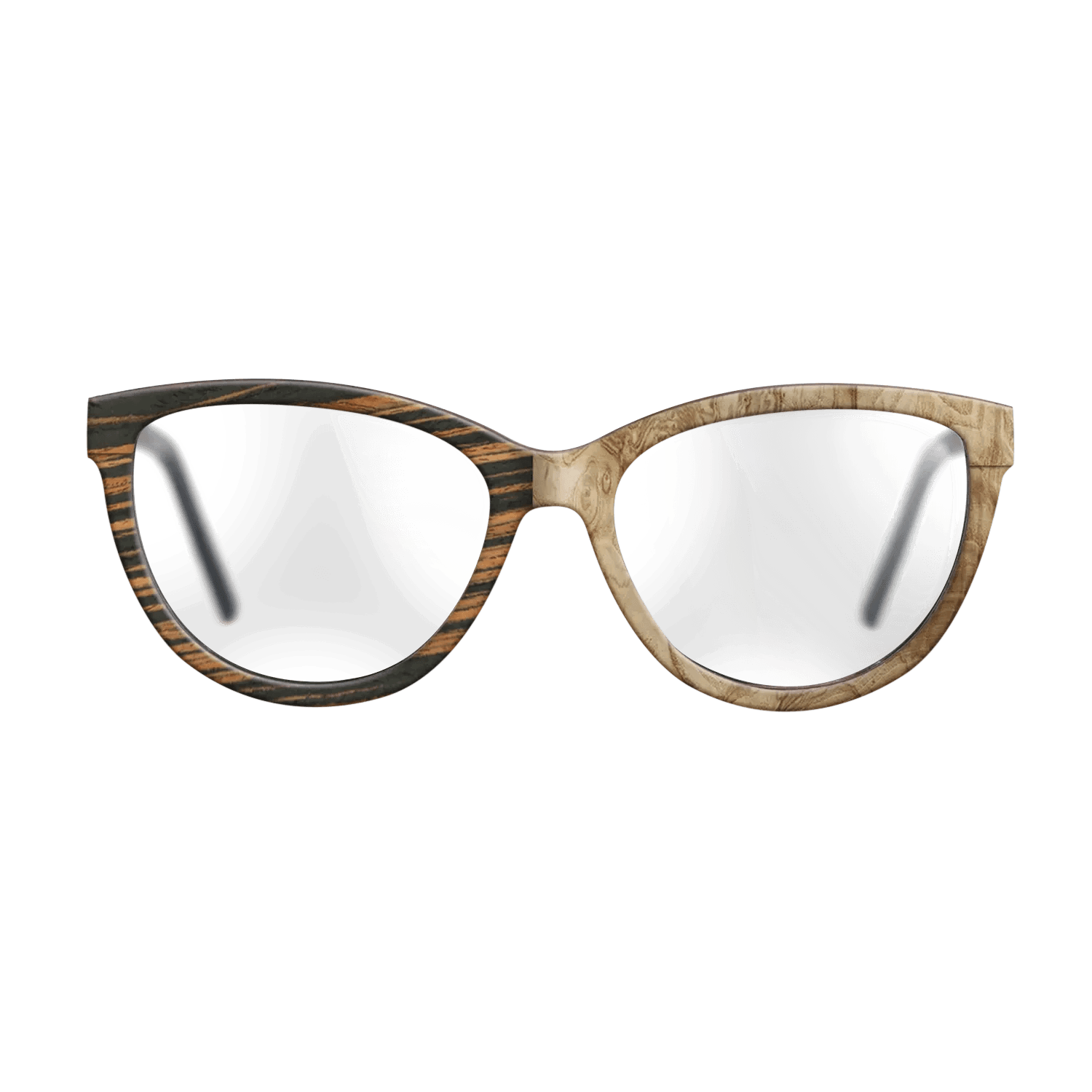 Italian Ebony,Olive Burl: Binary - The Maiden - Cat - 788 - SIRIS wood optic