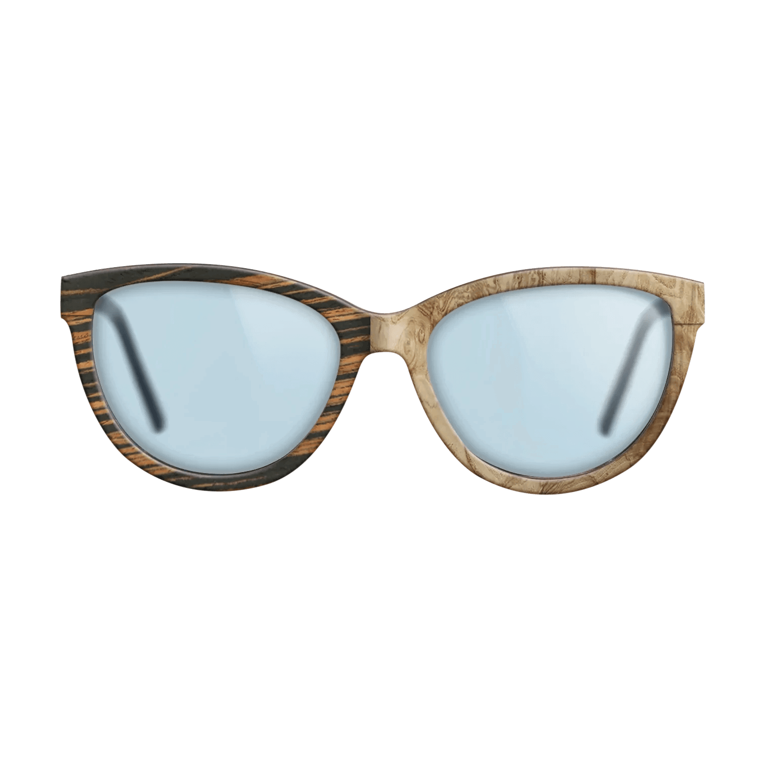 Italian Ebony,Olive Burl: Binary - The Maiden - Cat - 788 - SIRIS wood optic