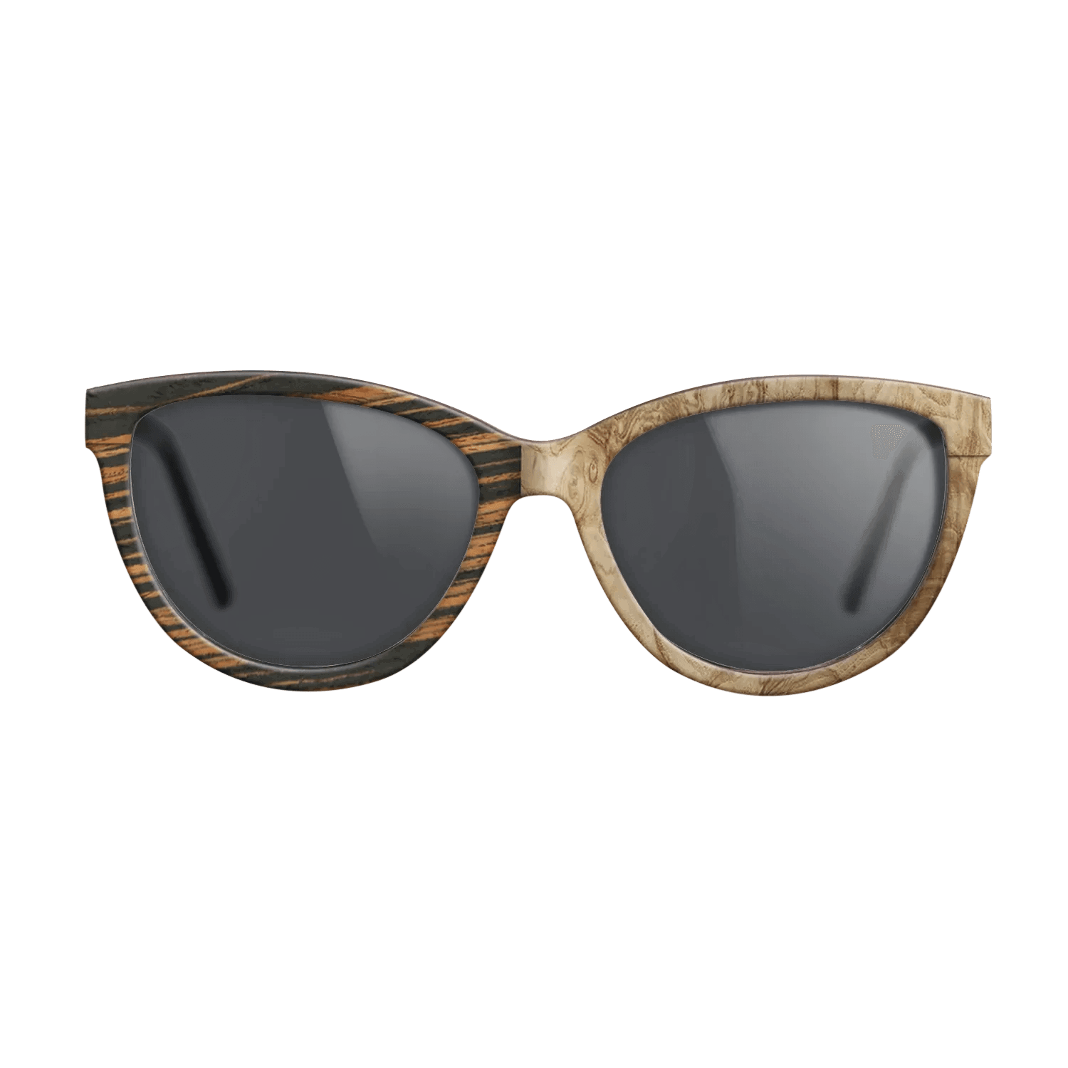 Italian Ebony,Olive Burl: Binary - The Maiden - Cat - 788 - SIRIS wood optic