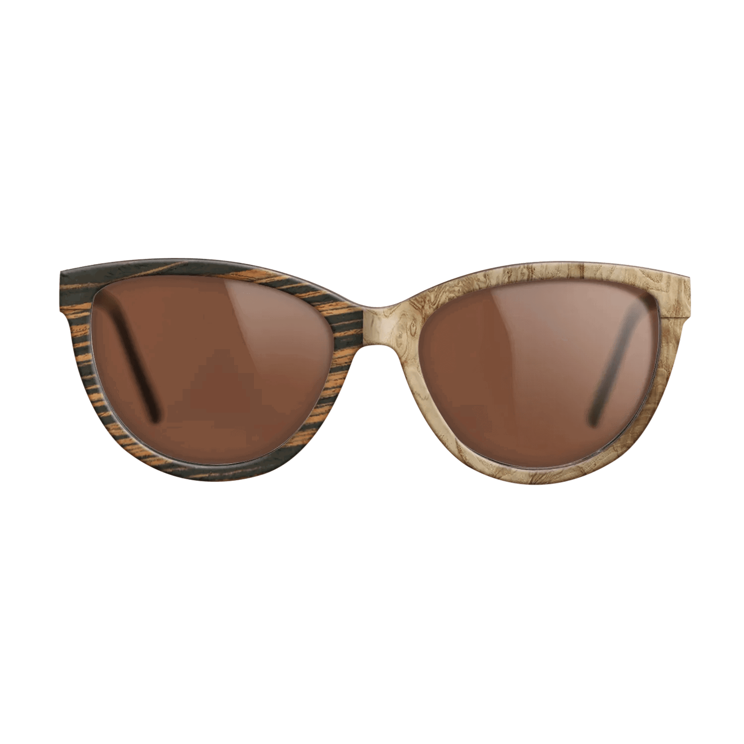 Italian Ebony,Olive Burl: Binary - The Maiden - Cat - 788 - SIRIS wood optic