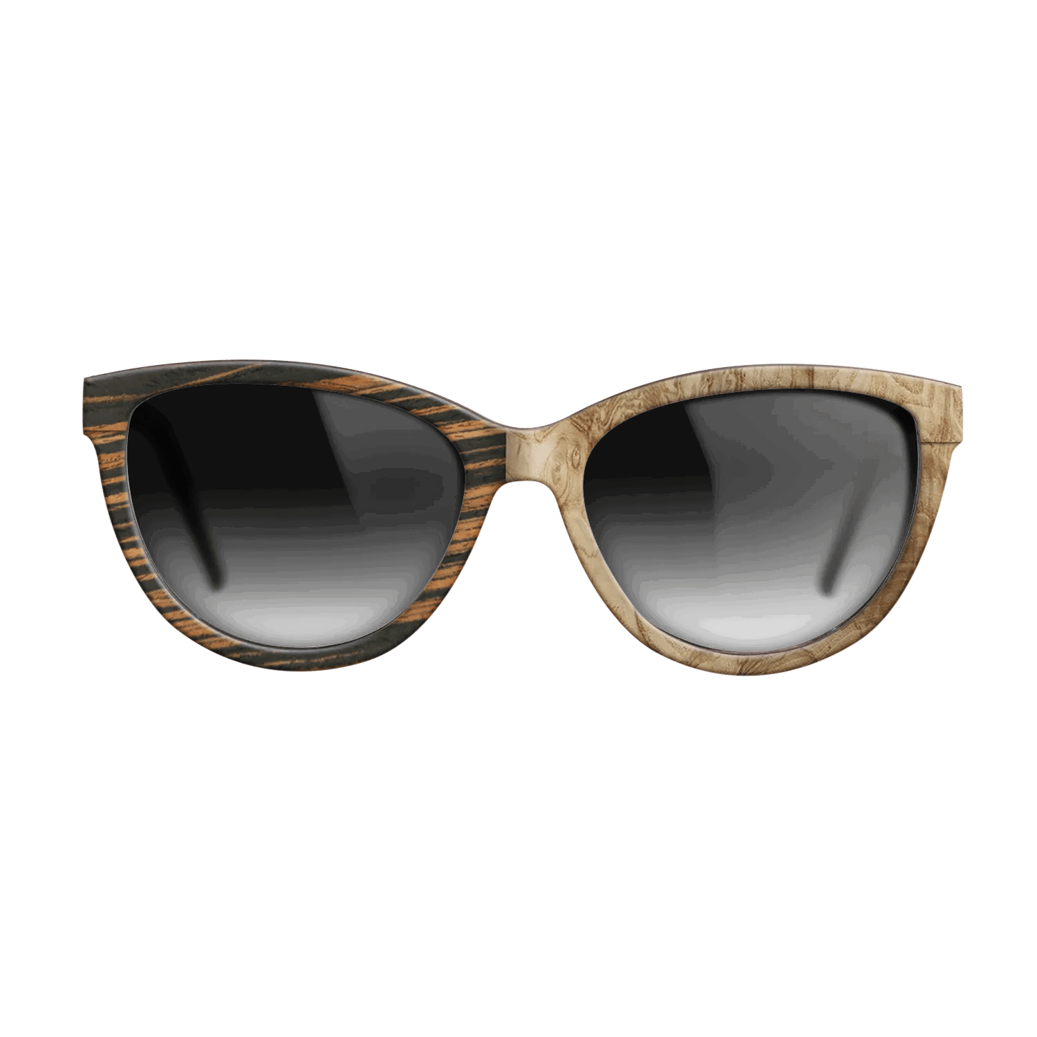 Italian Ebony,Olive Burl: Binary - The Maiden - Cat - 788 - SIRIS wood optic