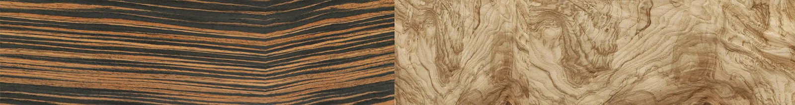 Italian Ebony,Olive Burl: Binary - The Sage - Rectangle - 788 - SIRIS wood optic