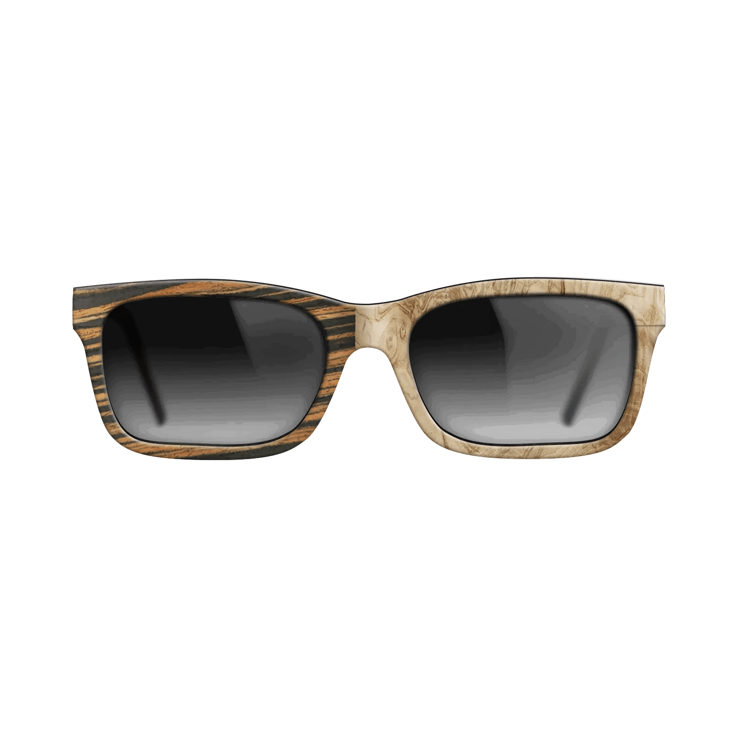 Italian Ebony,Olive Burl: Binary - The Sage - Rectangle - 788 - SIRIS wood optic