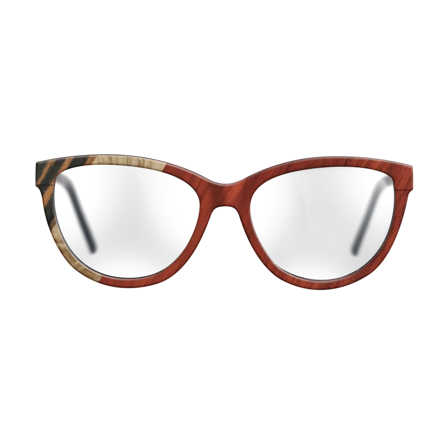 Italian Ebony,Olive Burl,Bloodwood,Fumed Oak: Angle Cut - The Maiden - Cat - 1819 - SIRIS wood optic