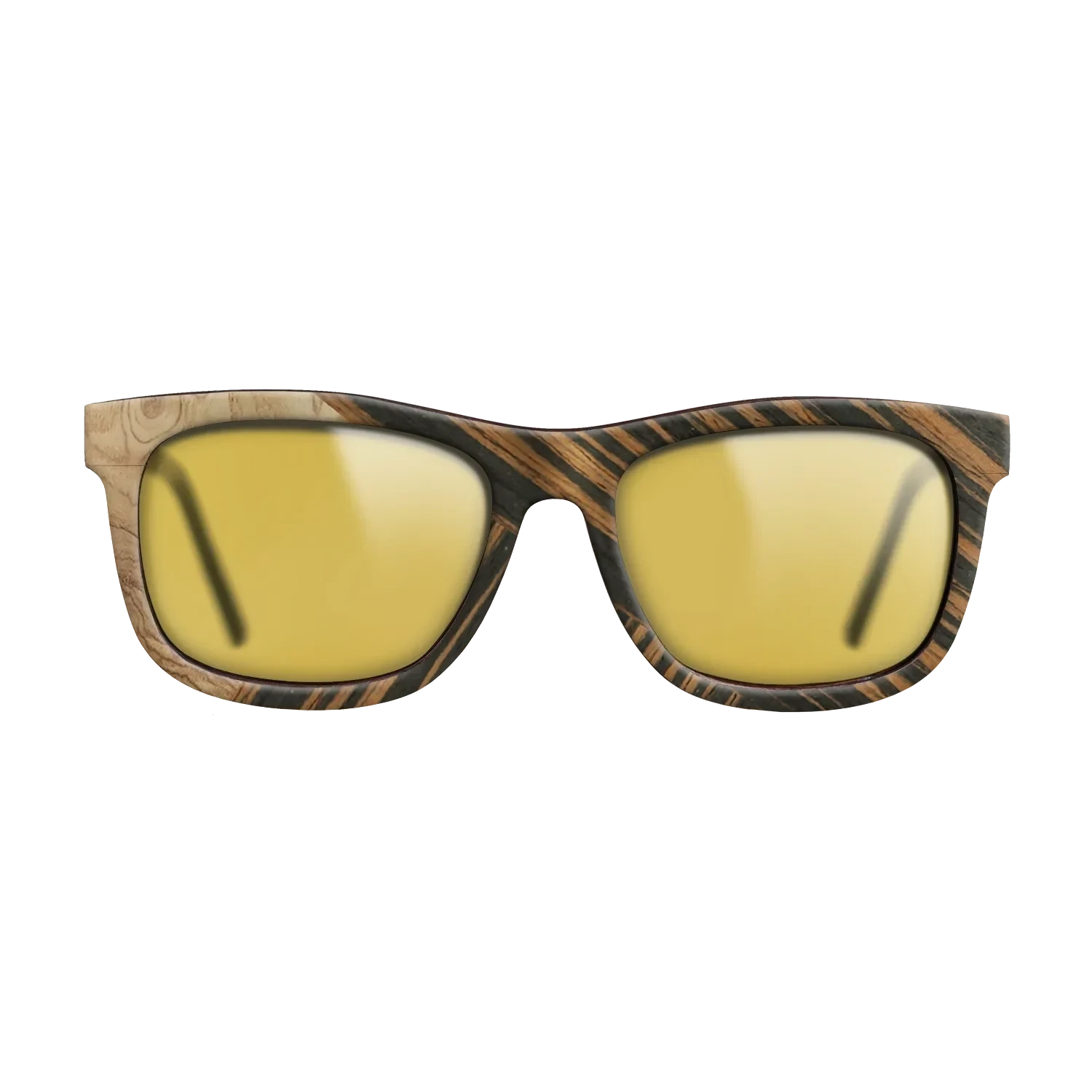 Italian Ebony,Olive Burl,Fumed Oak: Geometric - The Hero - Square - SIRIS wood optic