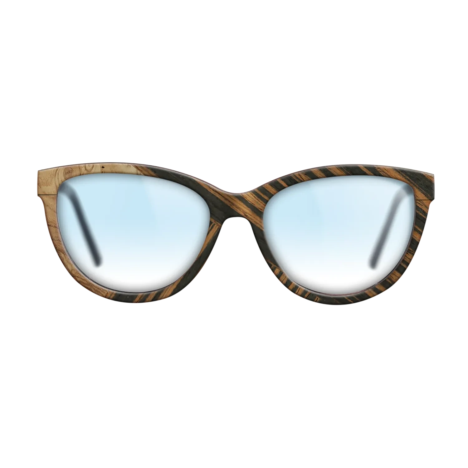 Italian Ebony,Olive Burl,Fumed Oak: Geometric - The Maiden - Cat - SIRIS wood optic