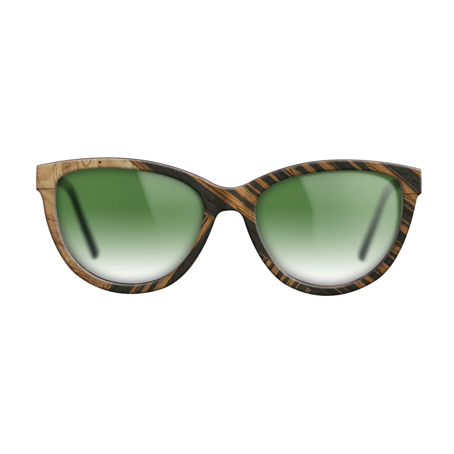 Italian Ebony,Olive Burl,Fumed Oak: Geometric - The Maiden - Cat - SIRIS wood optic