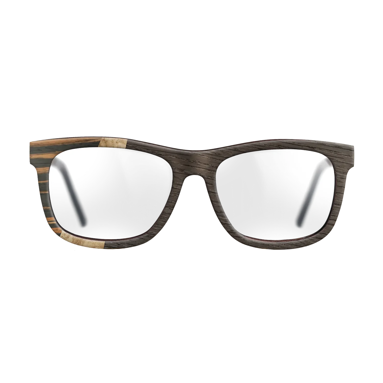 Italian Ebony,Olive Burl,Fumed Oak: Wedge - The Hero - Square - 1414 - SIRIS wood optic