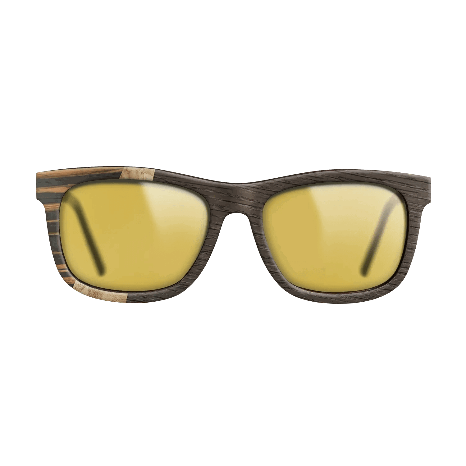 Italian Ebony,Olive Burl,Fumed Oak: Wedge - The Hero - Square - 1414 - SIRIS wood optic