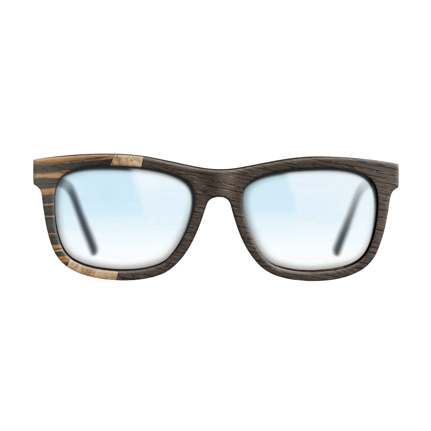 Italian Ebony,Olive Burl,Fumed Oak: Wedge - The Hero - Square - 1414 - SIRIS wood optic