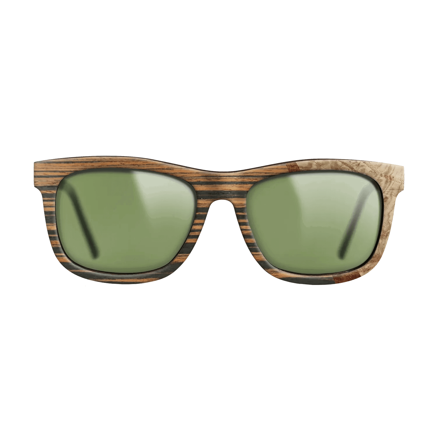 Italian Ebony,Olive Burl,Koa: Wedge - The Hero - Square - 1769 - SIRIS wood optic