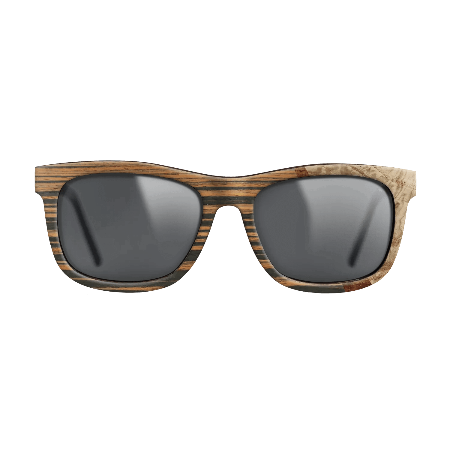 Italian Ebony,Olive Burl,Koa: Wedge - The Hero - Square - 1769 - SIRIS wood optic