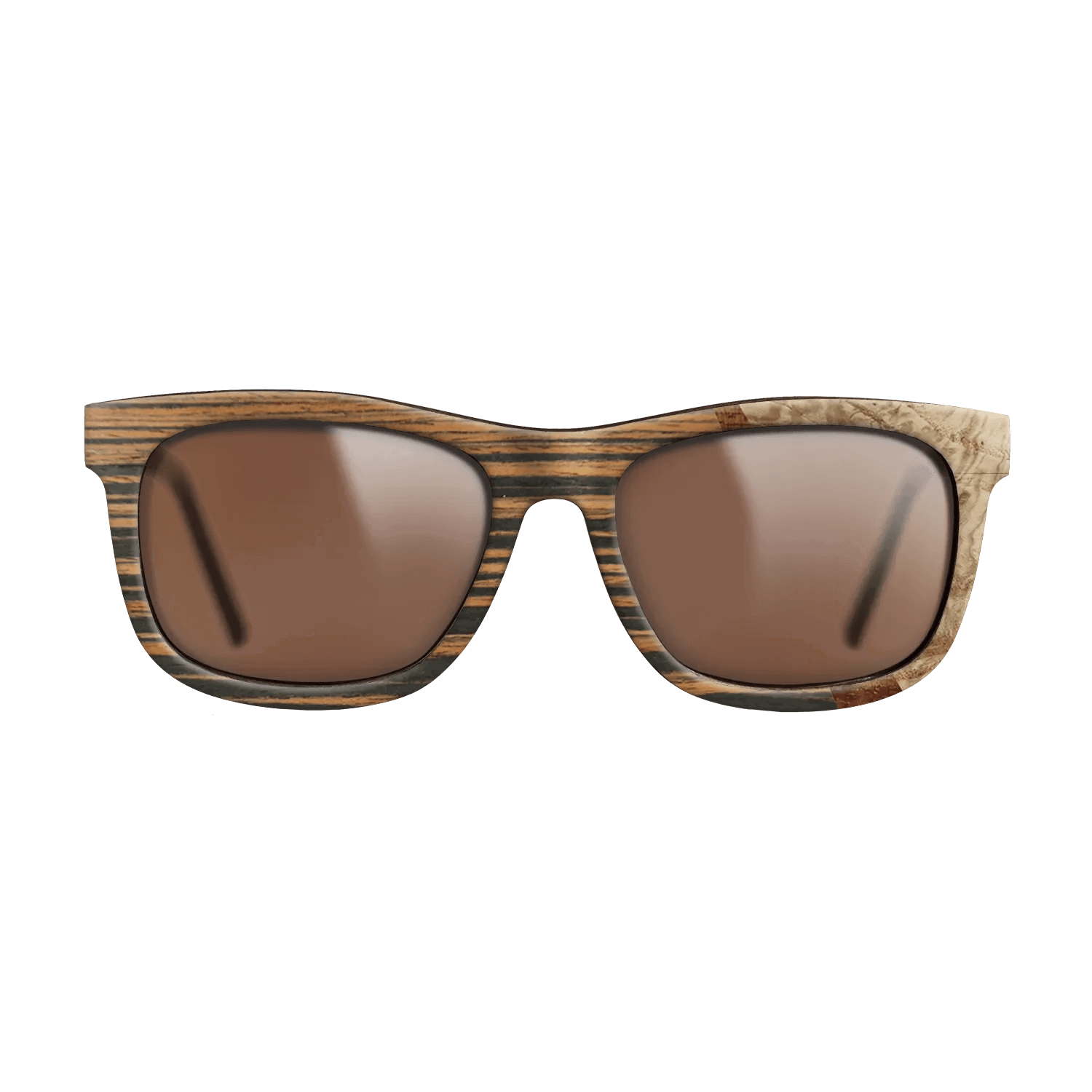 Italian Ebony,Olive Burl,Koa: Wedge - The Hero - Square - 1769 - SIRIS wood optic