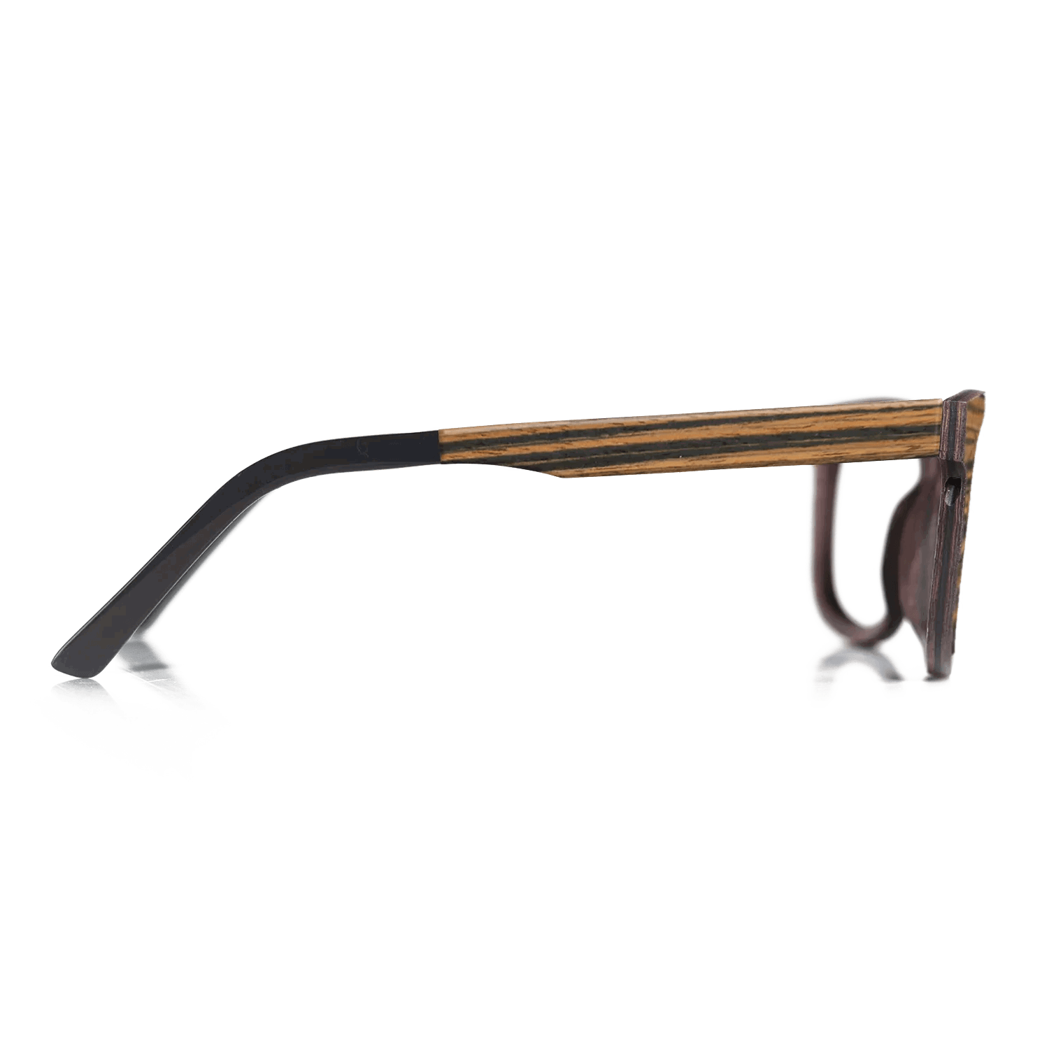 Italian Ebony,Olive Burl,Koa: Wedge - The Rebel - Round - 1769 - SIRIS wood optic