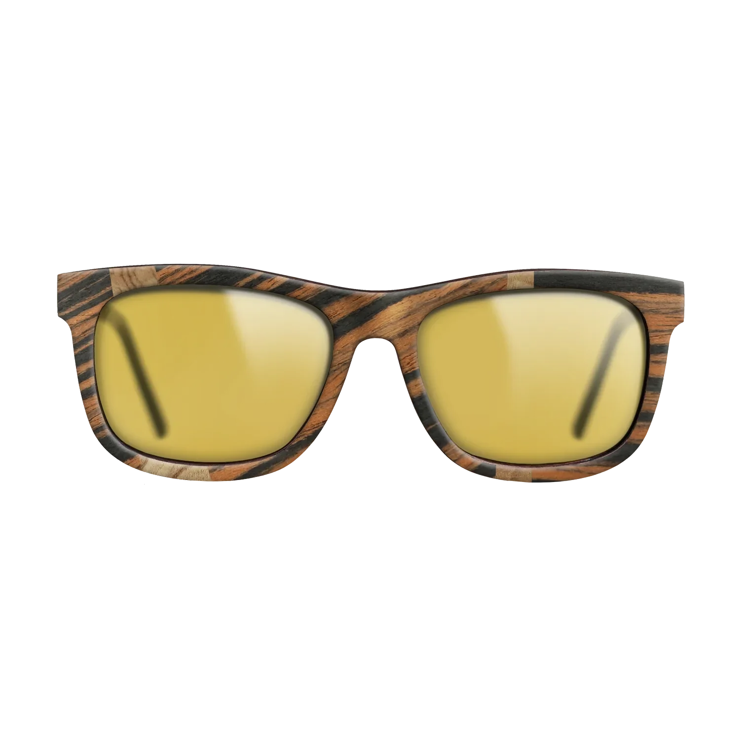 Italian Ebony,Olive Burl: Wedge - The Hero - Square - 735 - SIRIS wood optic