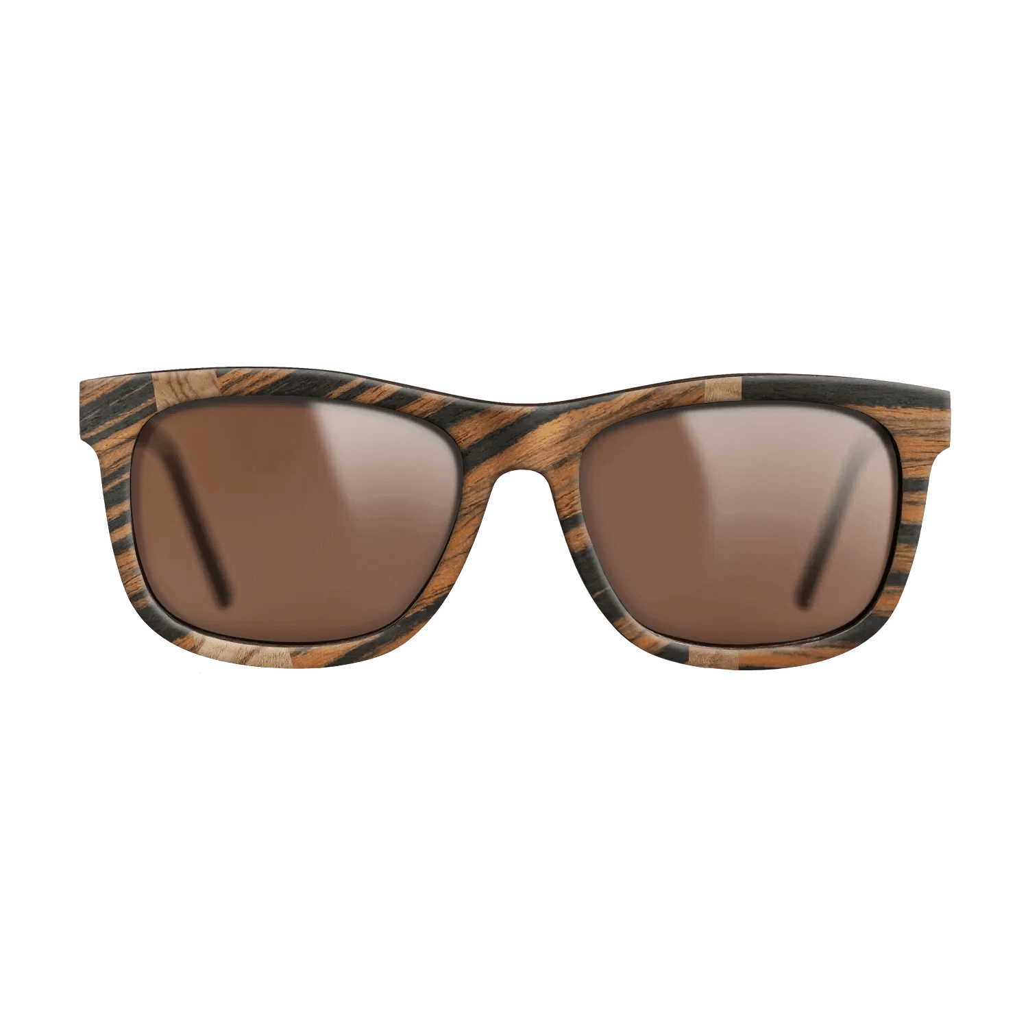 Italian Ebony,Olive Burl: Wedge - The Hero - Square - 735 - SIRIS wood optic