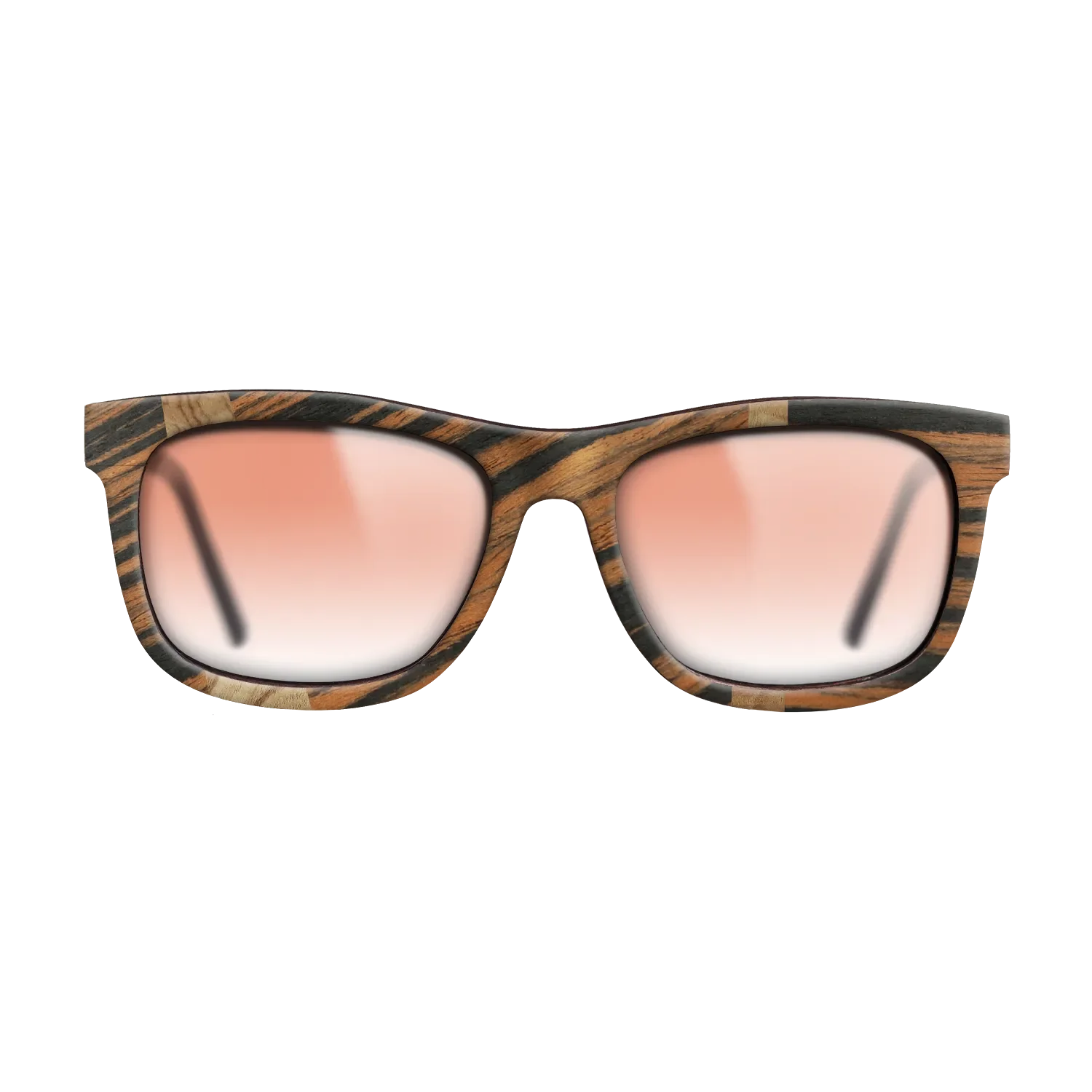 Italian Ebony,Olive Burl: Wedge - The Hero - Square - 735 - SIRIS wood optic