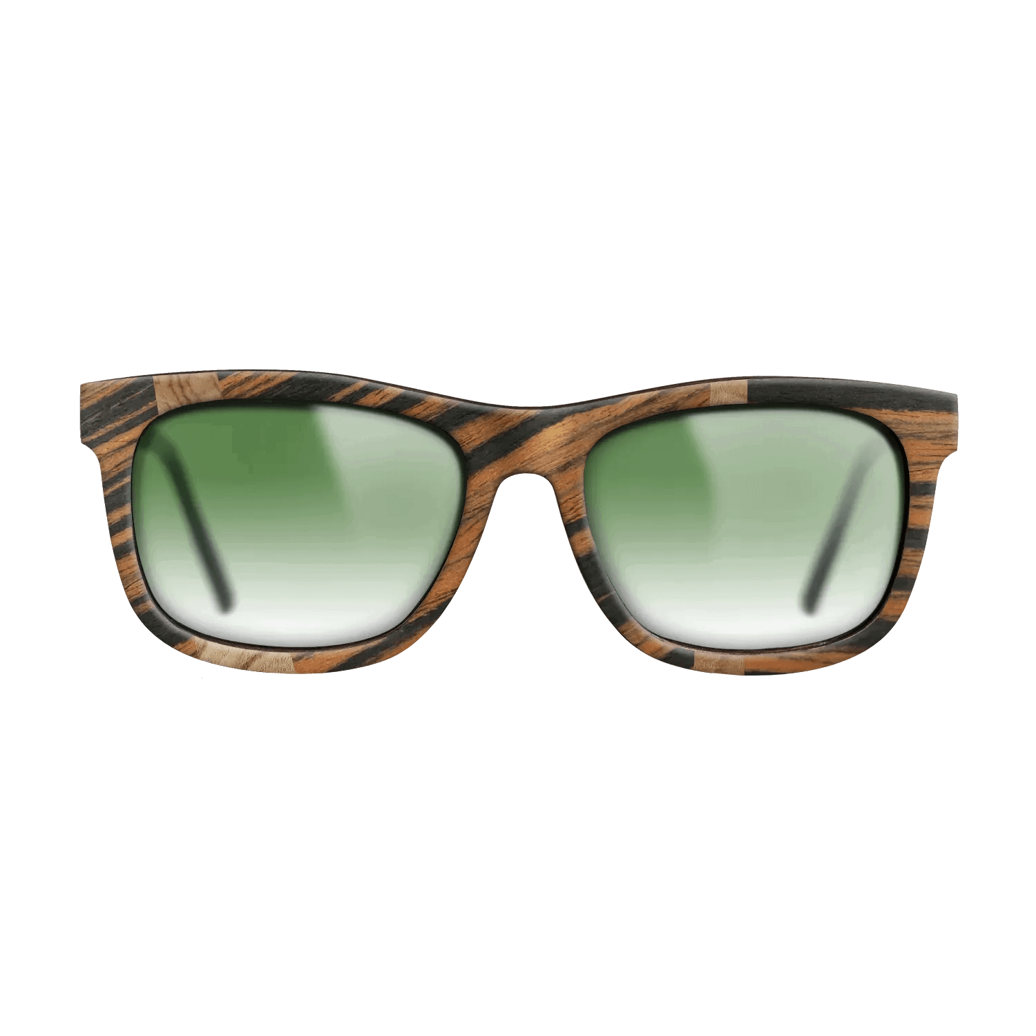 Italian Ebony,Olive Burl: Wedge - The Hero - Square - 735 - SIRIS wood optic
