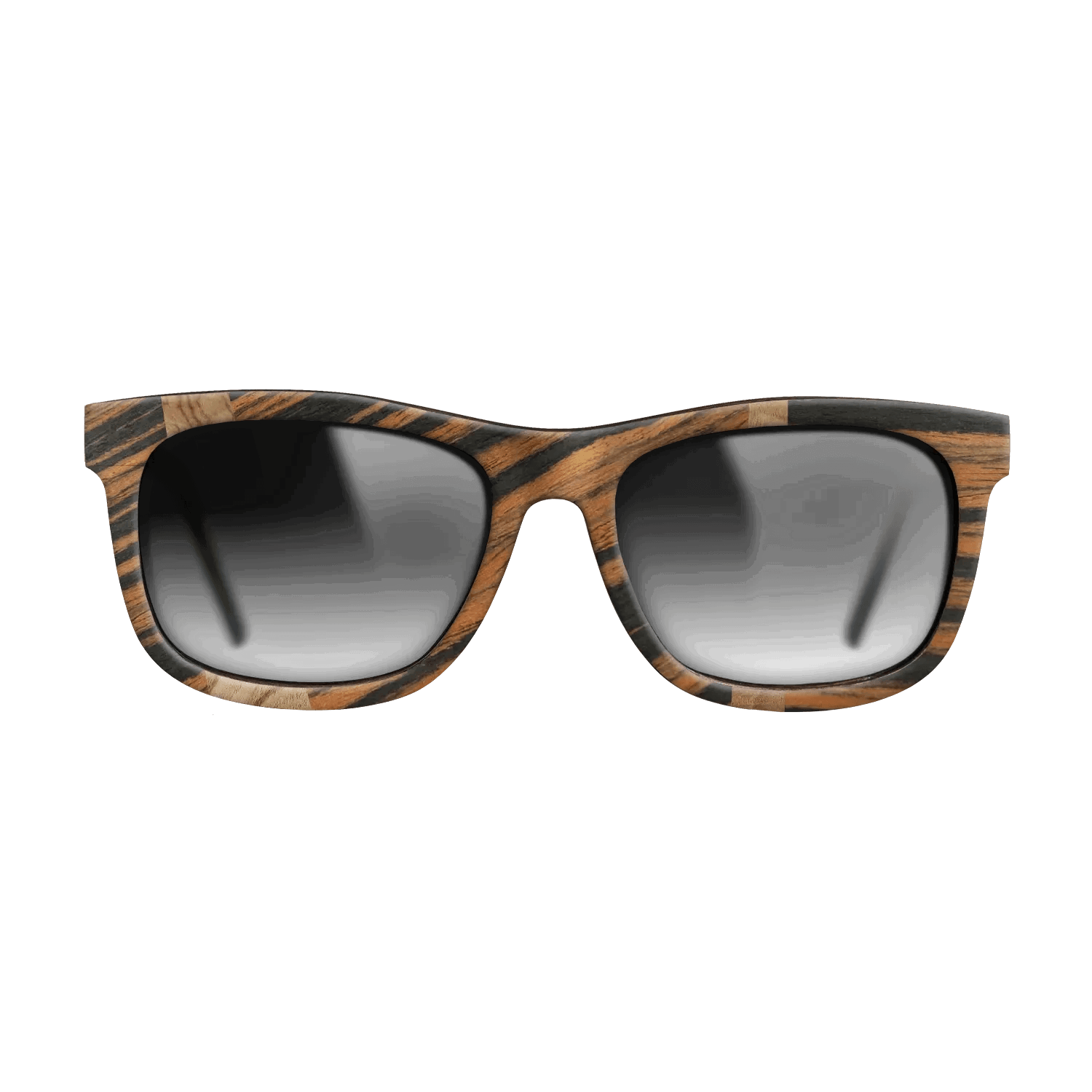 Italian Ebony,Olive Burl: Wedge - The Hero - Square - 735 - SIRIS wood optic