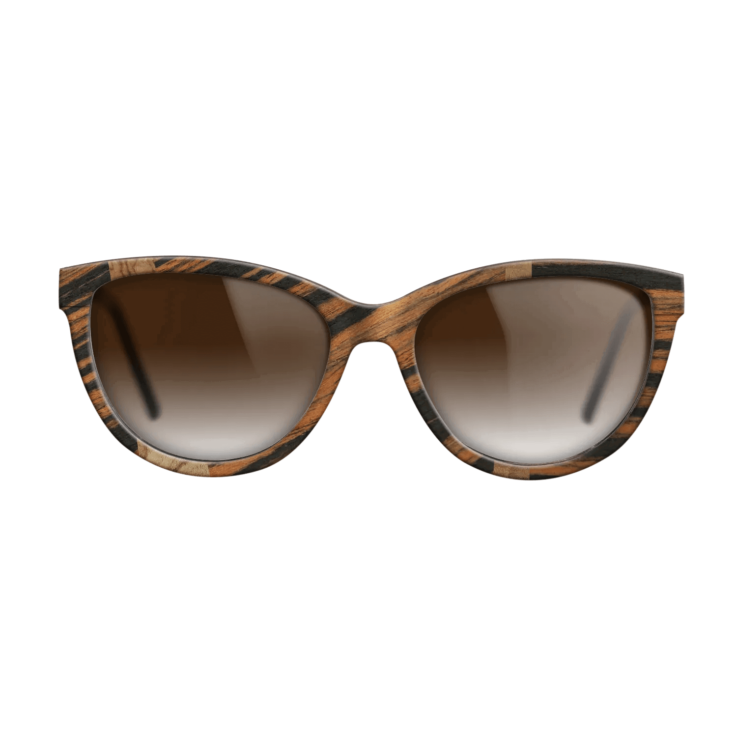 Italian Ebony,Olive Burl: Wedge - The Maiden - Cat - 735 - SIRIS wood optic