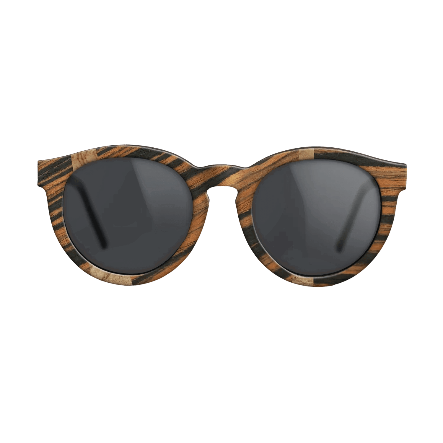 Italian Ebony,Olive Burl: Wedge - The Rebel - Round - 735 - SIRIS wood optic
