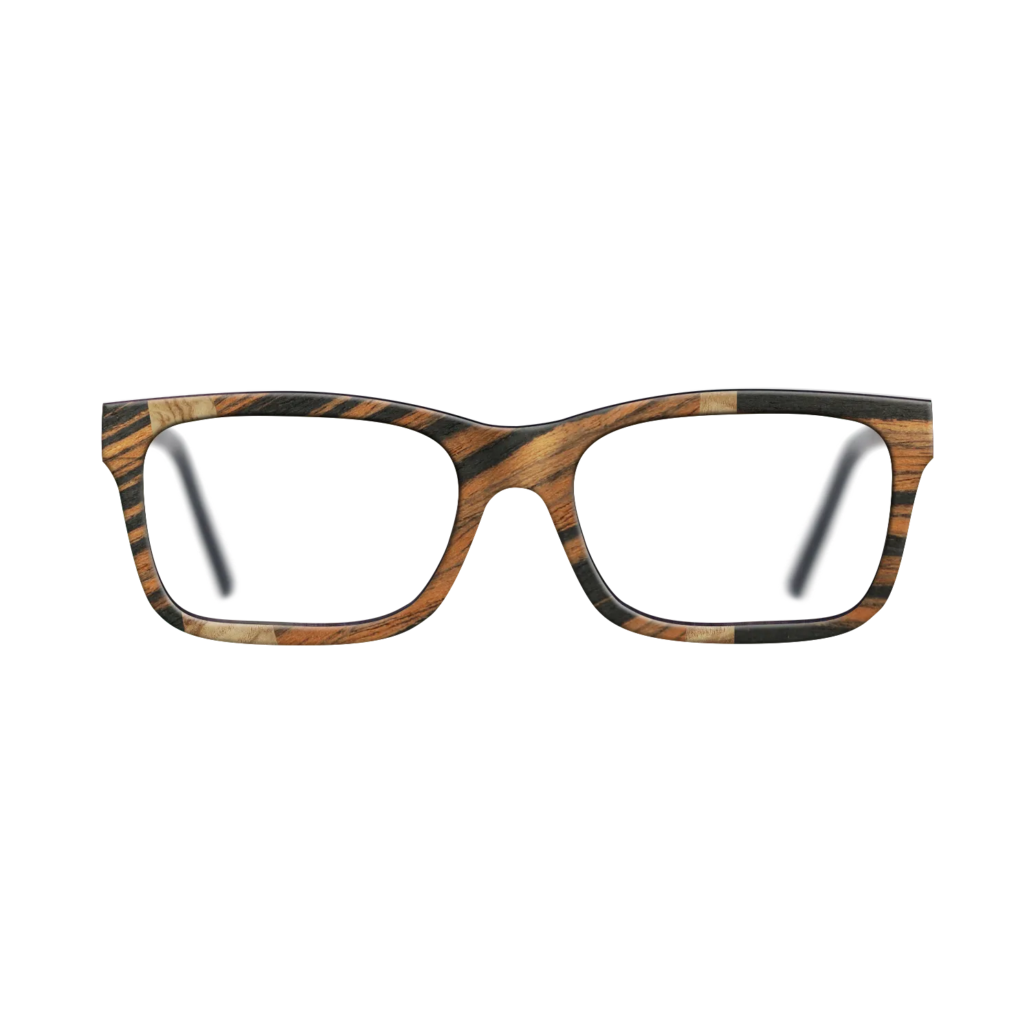 Italian Ebony,Olive Burl: Wedge - The Sage - Rectangle - 735 - SIRIS wood optic