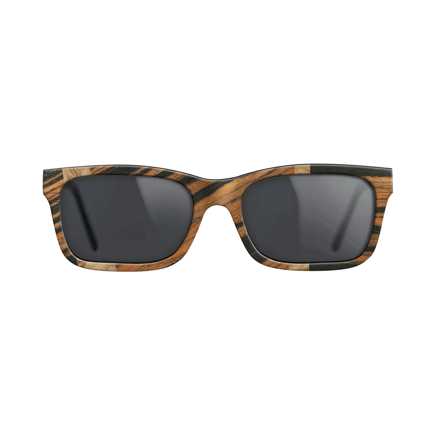 Italian Ebony,Olive Burl: Wedge - The Sage - Rectangle - 735 - SIRIS wood optic