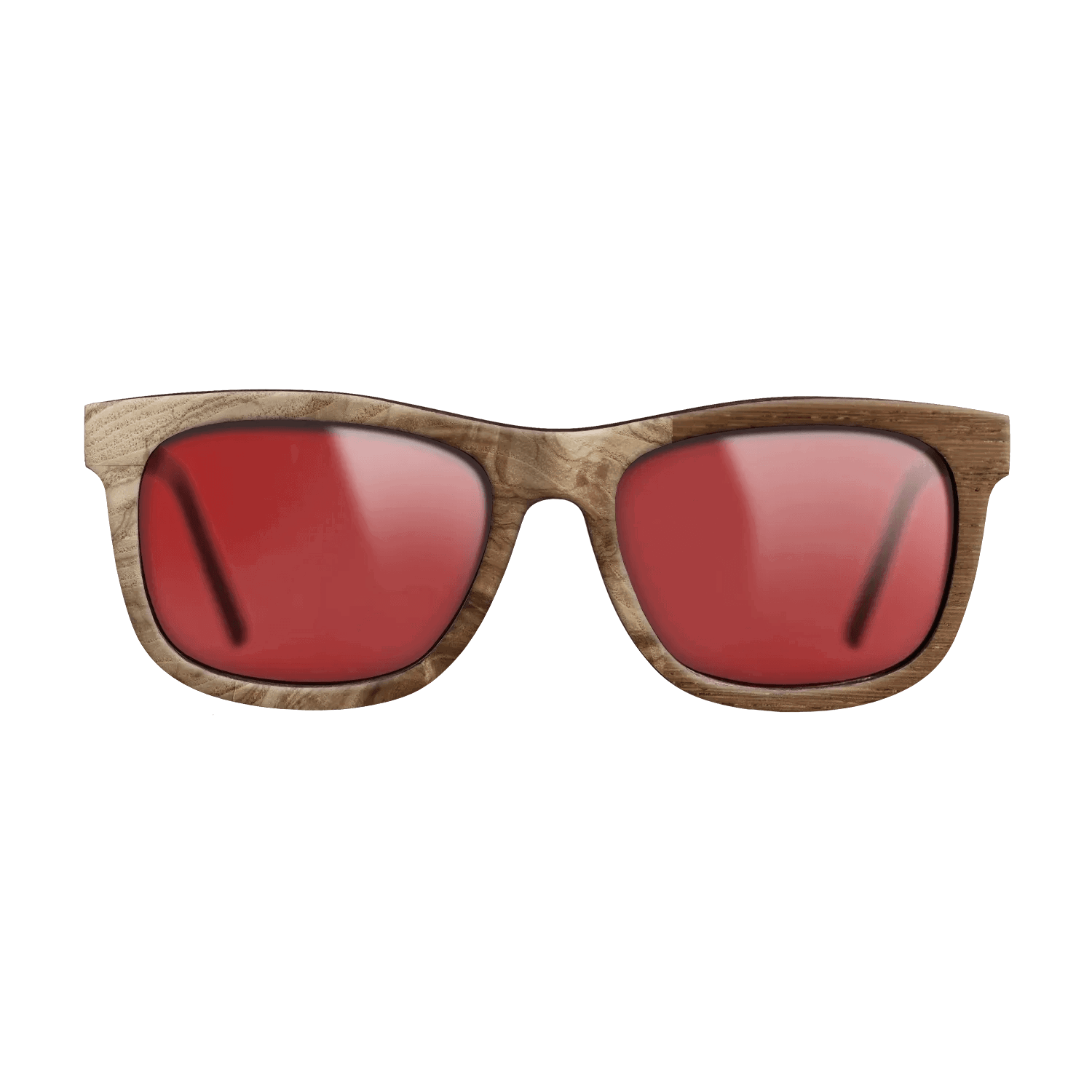 Italian Ebony,Olive Burl,Wenge,Bloodwood: Patch - The Hero - Square - 1361 - SIRIS wood optic