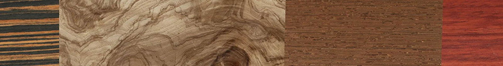 Italian Ebony,Olive Burl,Wenge,Bloodwood: Patch - The Rebel - Round - 1361 - SIRIS wood optic