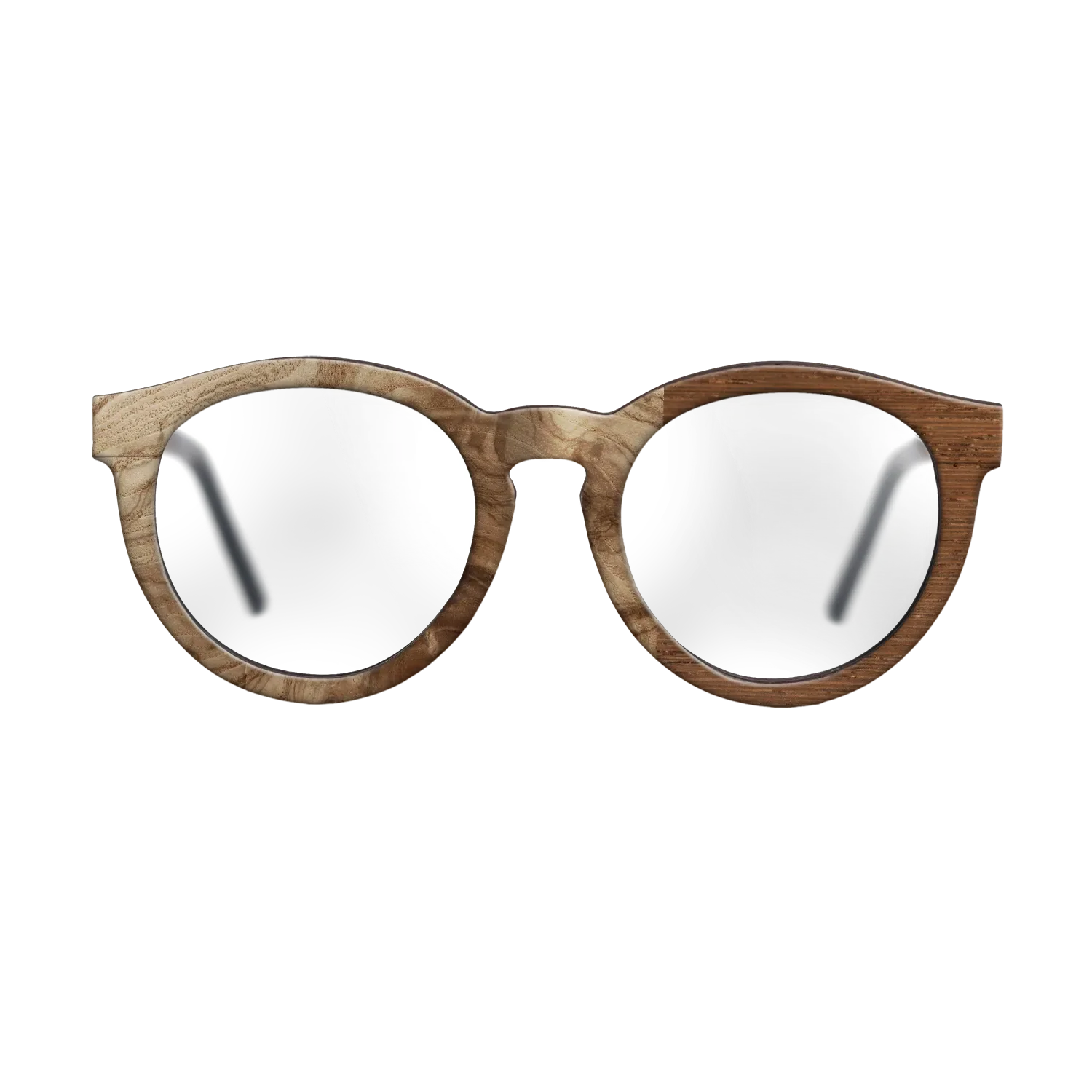Italian Ebony,Olive Burl,Wenge,Bloodwood: Patch - The Rebel - Round - 1361 - SIRIS wood optic