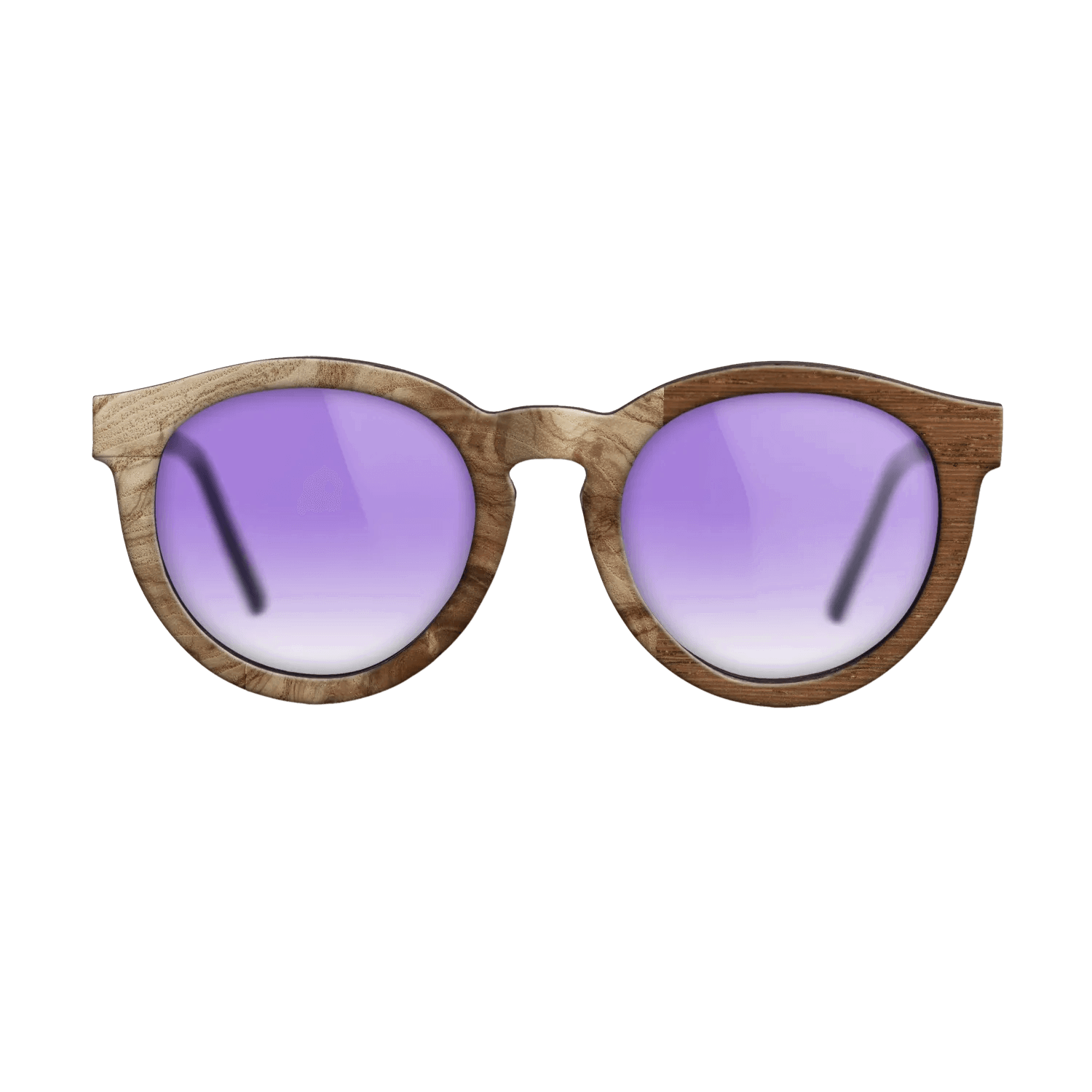 Italian Ebony,Olive Burl,Wenge,Bloodwood: Patch - The Rebel - Round - 1361 - SIRIS wood optic