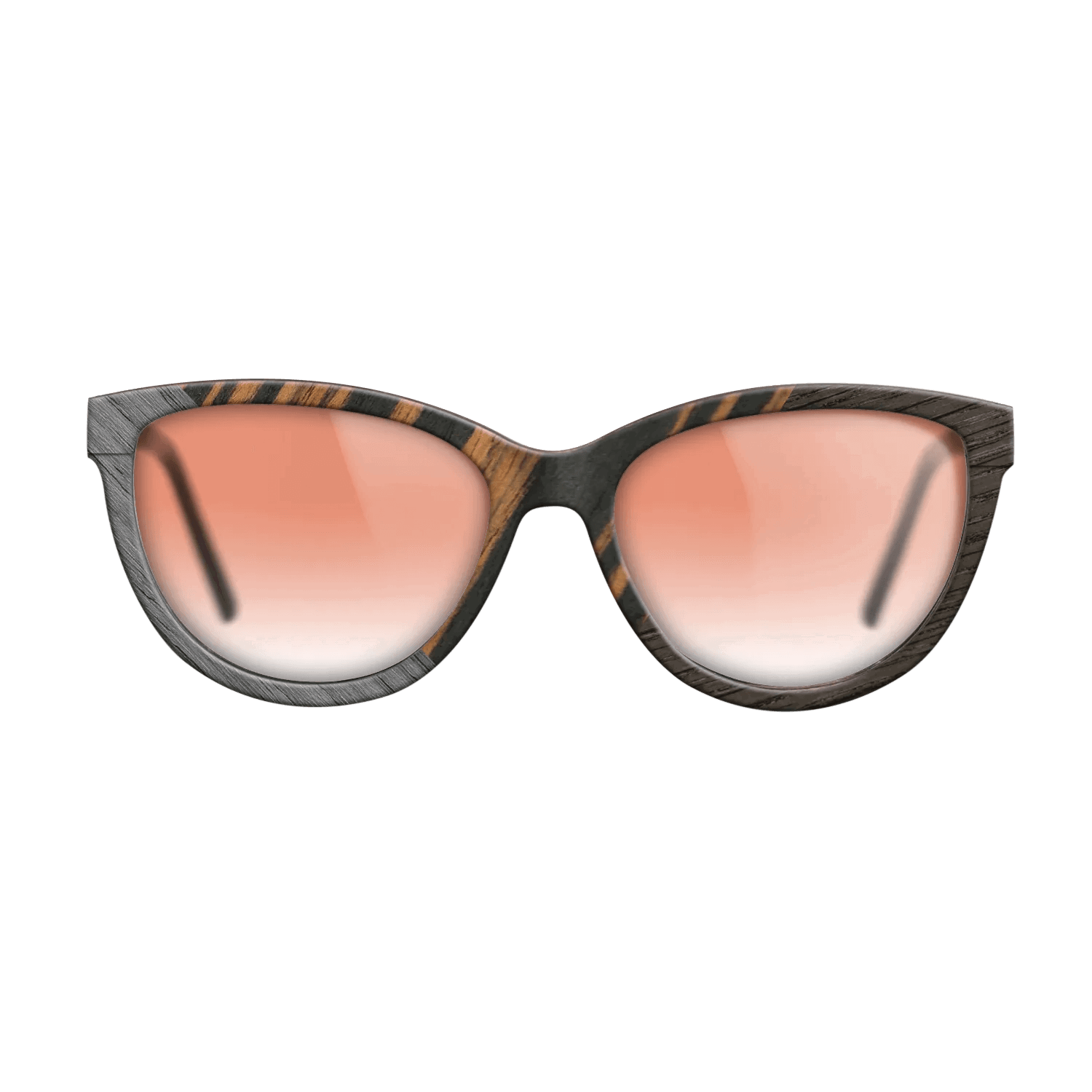Italian Ebony,Poplar Dyed: Grey,Fumed Oak: Angle Cut - The Maiden - Cat - 1650 - SIRIS wood optic
