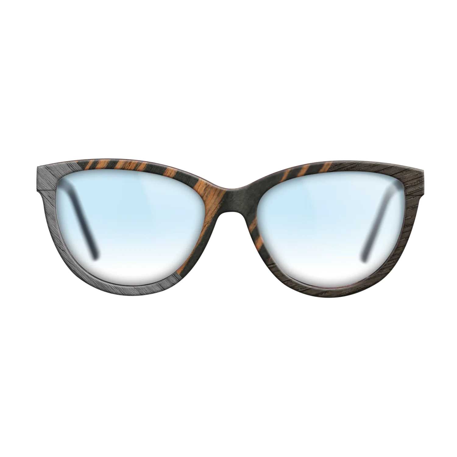 Italian Ebony,Poplar Dyed: Grey,Fumed Oak: Angle Cut - The Maiden - Cat - 1650 - SIRIS wood optic