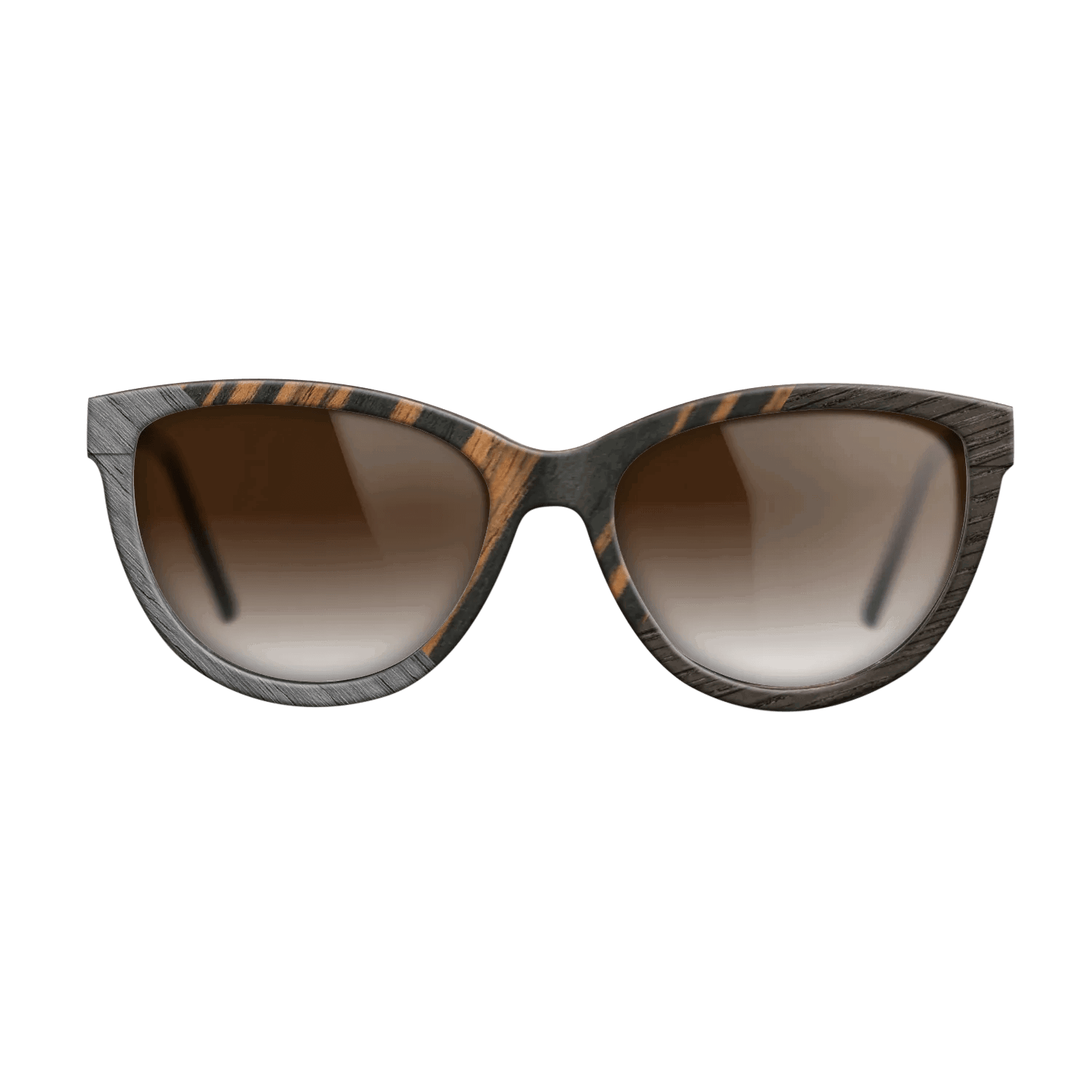Italian Ebony,Poplar Dyed: Grey,Fumed Oak: Angle Cut - The Maiden - Cat - 1650 - SIRIS wood optic