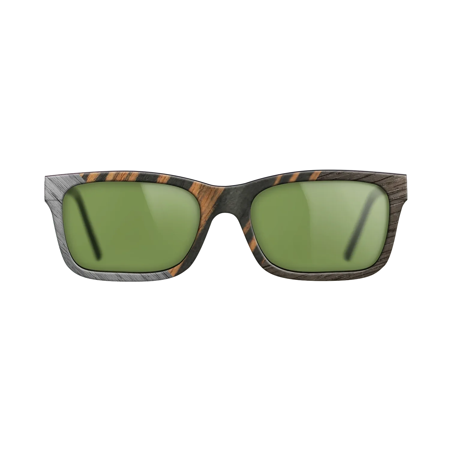 Italian Ebony,Poplar Dyed: Grey,Fumed Oak: Angle Cut - The Sage - Rectangle - 1650 - SIRIS wood optic