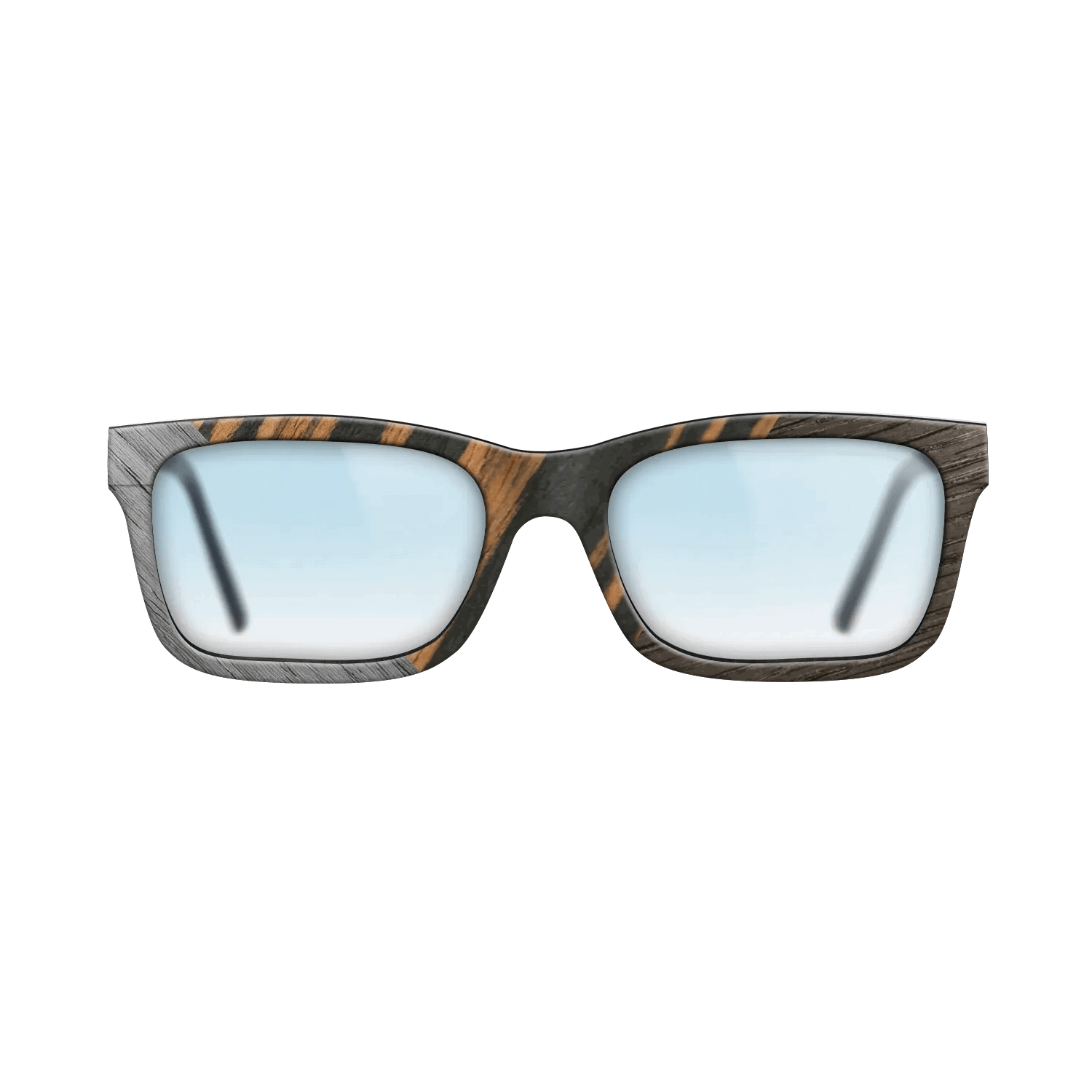 Italian Ebony,Poplar Dyed: Grey,Fumed Oak: Angle Cut - The Sage - Rectangle - 1650 - SIRIS wood optic