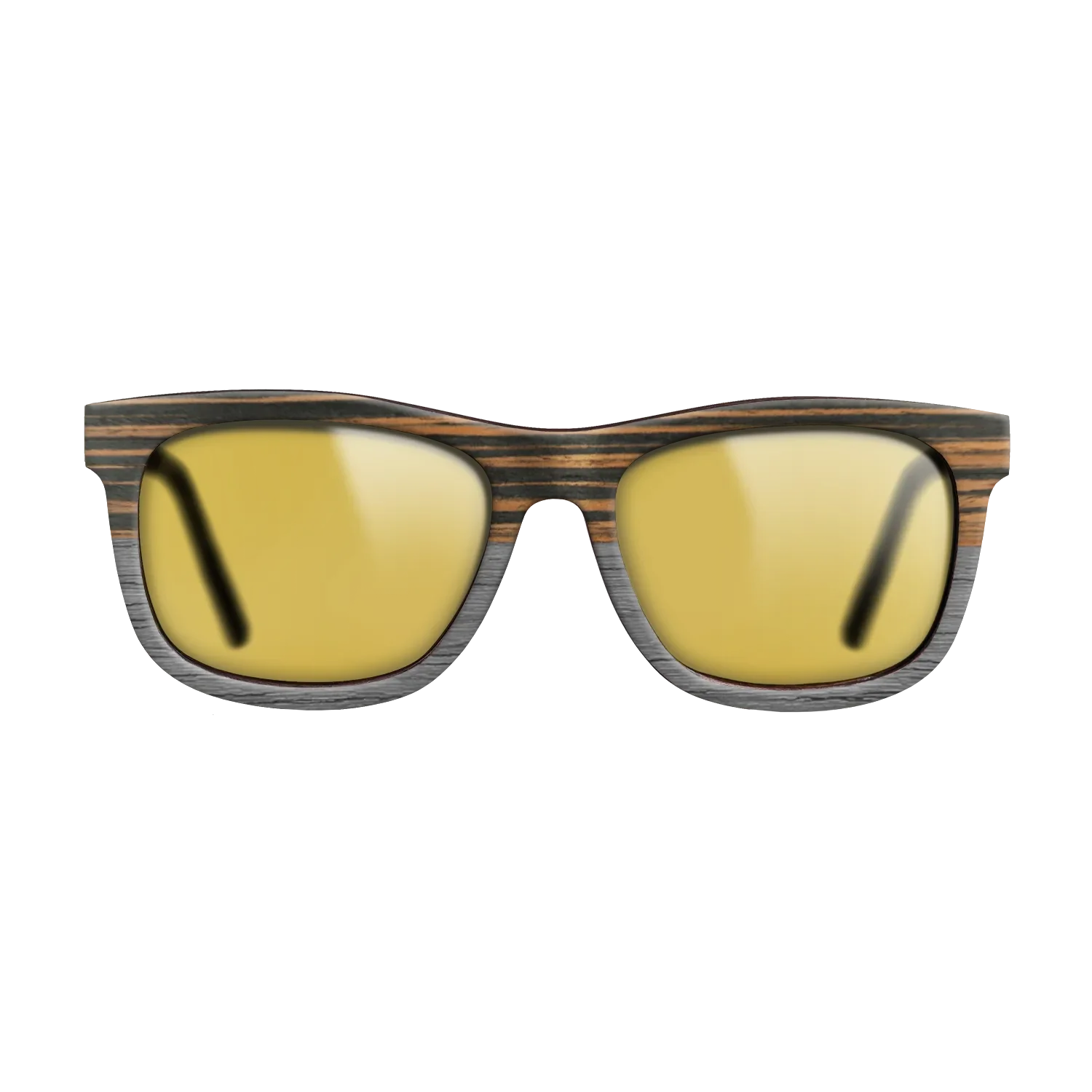 Italian Ebony Tophalf Grey Noir - The Hero - Square - 2090 - SIRIS wood optic