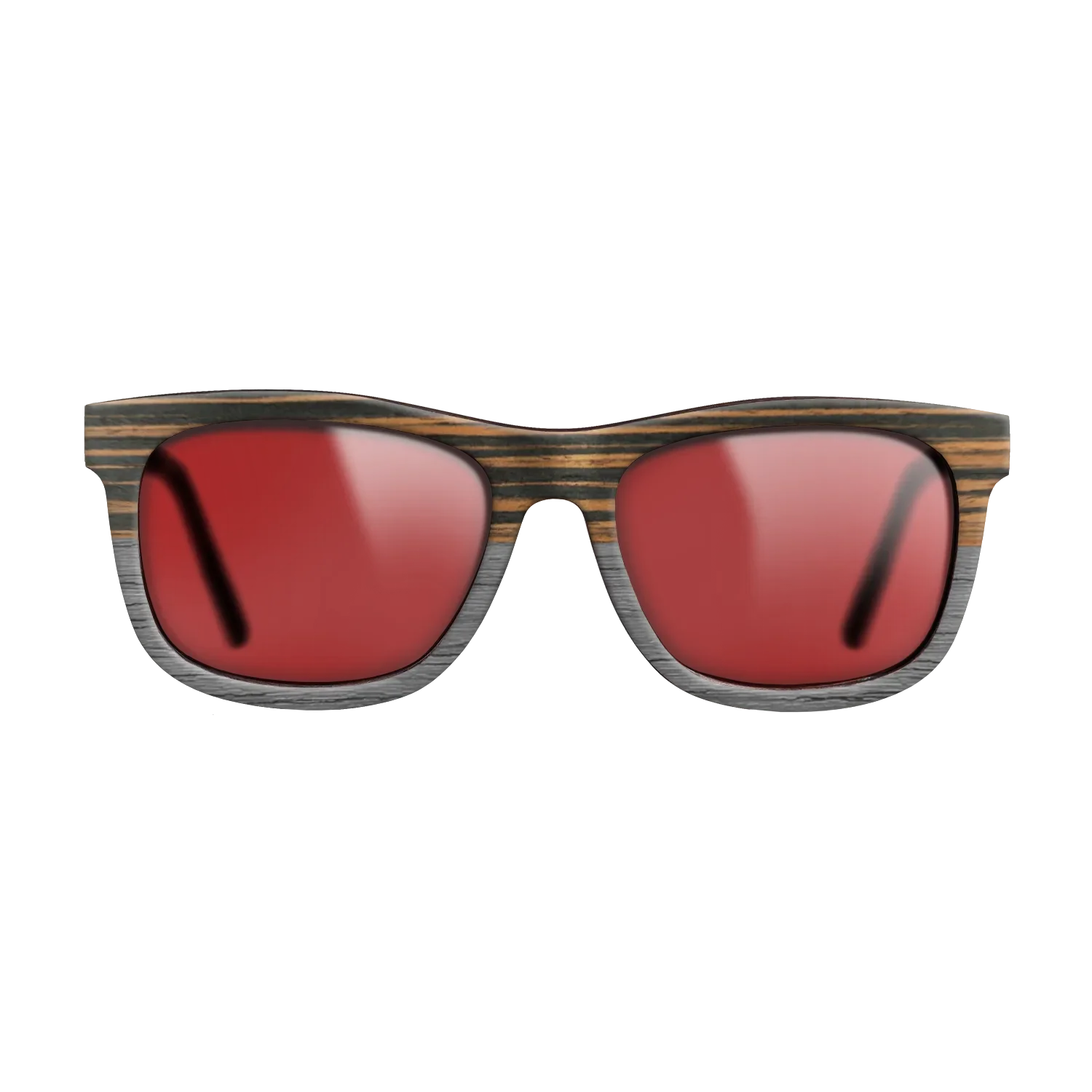 Italian Ebony Tophalf Grey Noir - The Hero - Square - 2090 - SIRIS wood optic