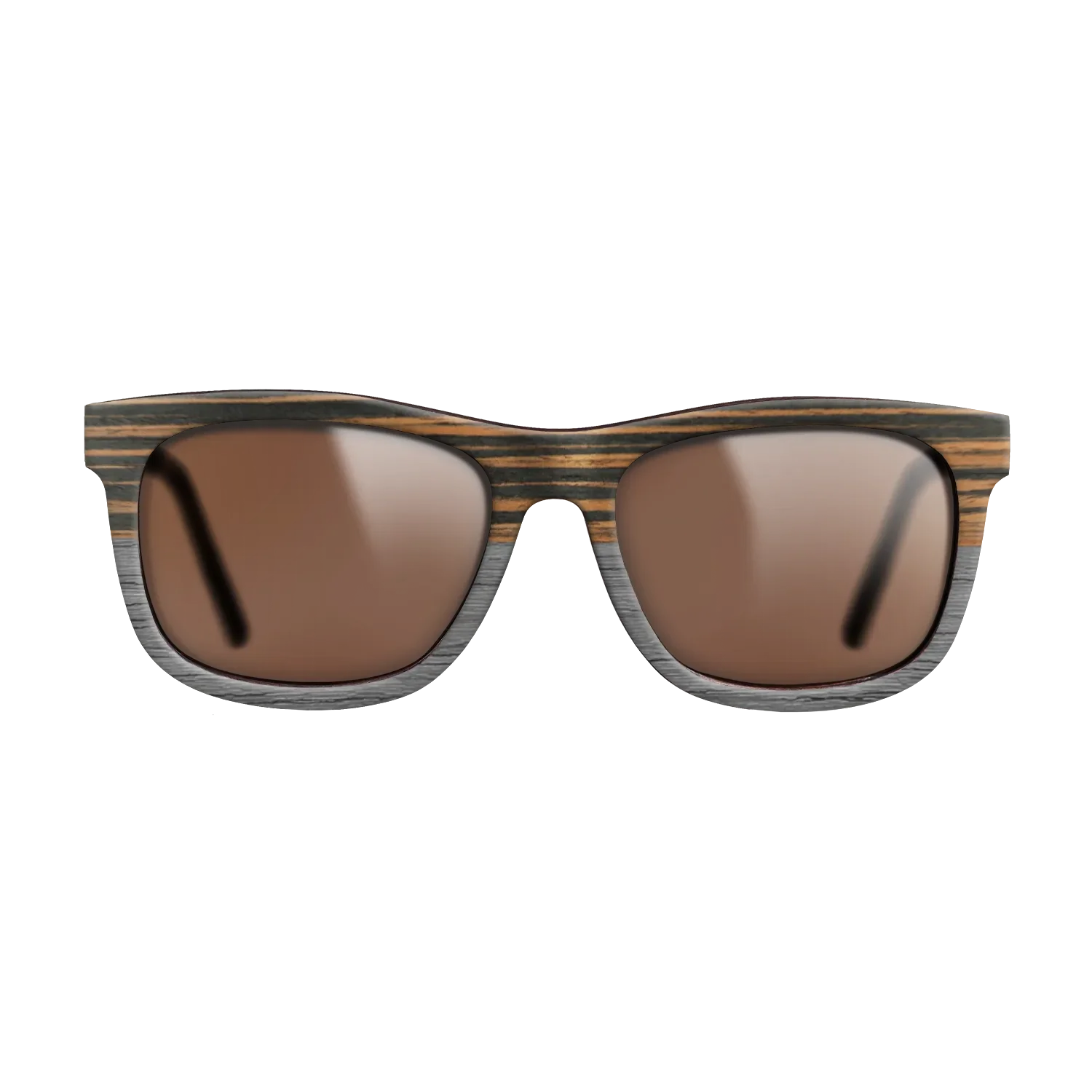 Italian Ebony Tophalf Grey Noir - The Hero - Square - 2090 - SIRIS wood optic