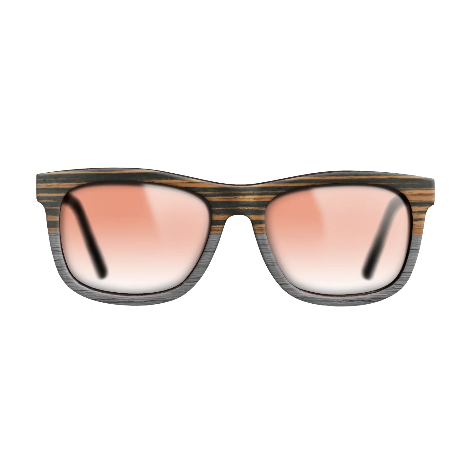 Italian Ebony Tophalf Grey Noir - The Hero - Square - 2090 - SIRIS wood optic