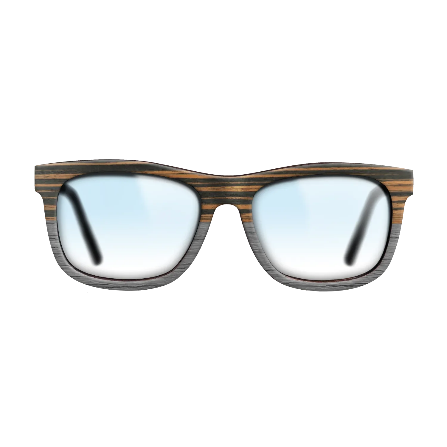 Italian Ebony Tophalf Grey Noir - The Hero - Square - 2090 - SIRIS wood optic