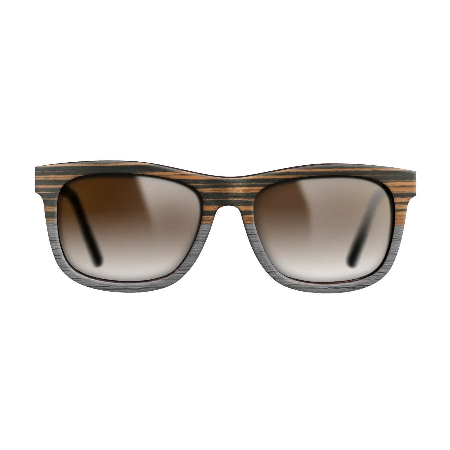 Italian Ebony Tophalf Grey Noir - The Hero - Square - 2090 - SIRIS wood optic