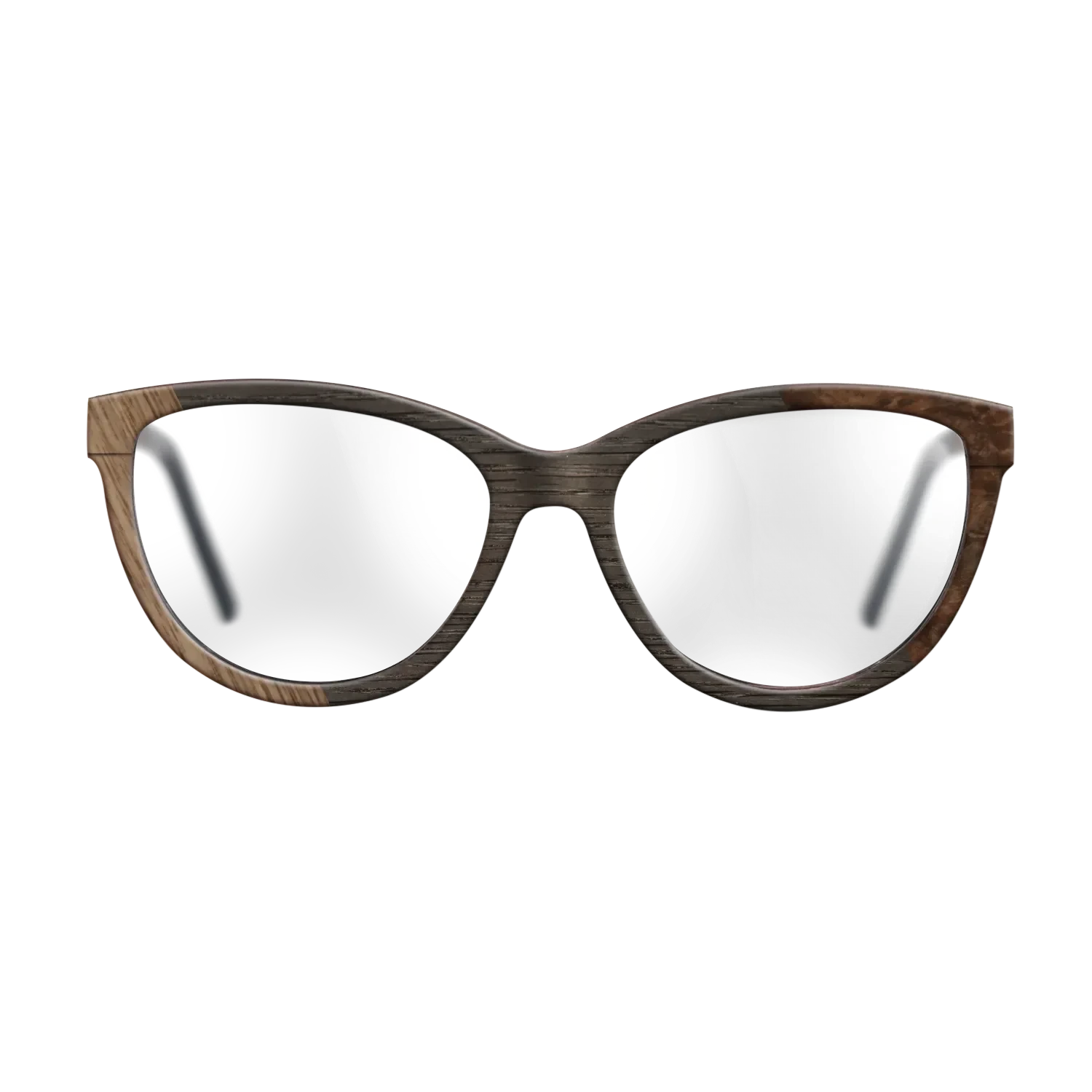 Walnut Burl,Walnut: Straight Grain,Fumed Oak: Bauhaus - The Maiden - Cat - SIRIS wood optic