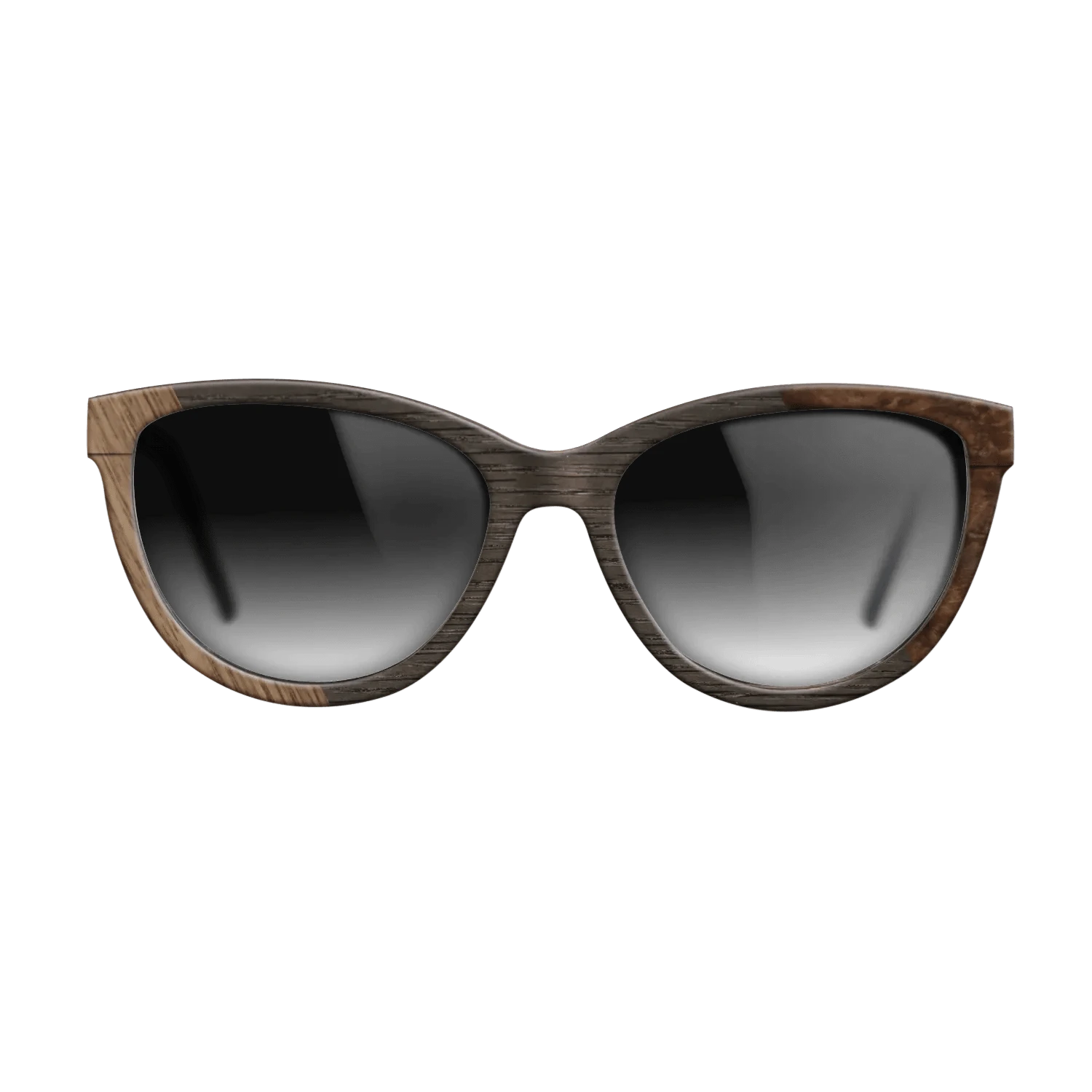 Walnut Burl,Walnut: Straight Grain,Fumed Oak: Bauhaus - The Maiden - Cat - SIRIS wood optic