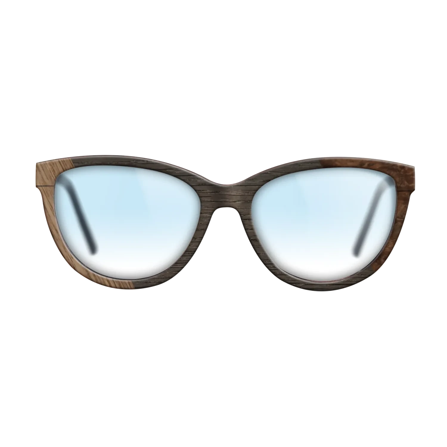 Walnut Burl,Walnut: Straight Grain,Fumed Oak: Bauhaus - The Maiden - Cat - SIRIS wood optic