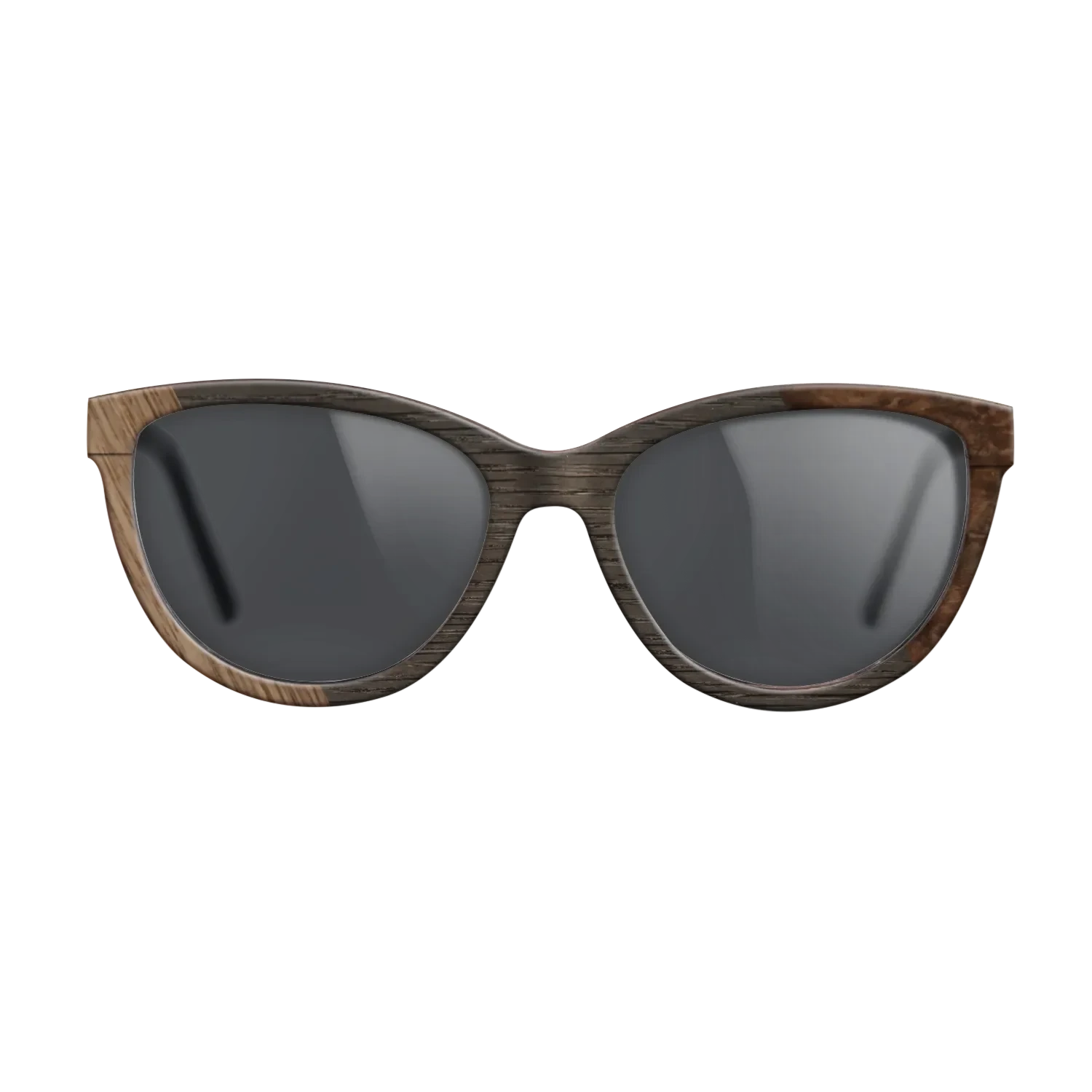 Walnut Burl,Walnut: Straight Grain,Fumed Oak: Bauhaus - The Maiden - Cat - SIRIS wood optic