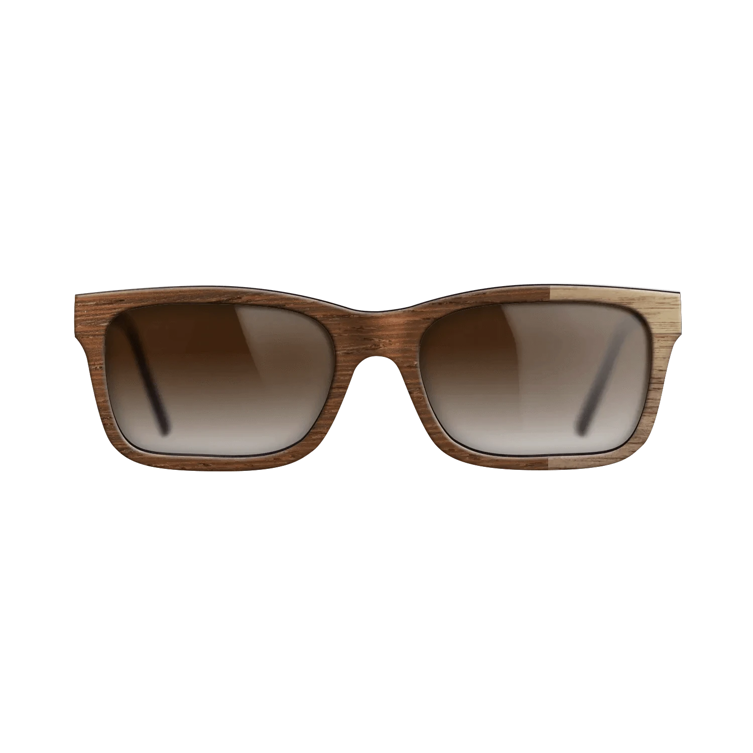 Ziricote Dark Quartered,Walnut: Straight Grain: Bauhaus - The Sage - Rectangle - SIRIS wood optic