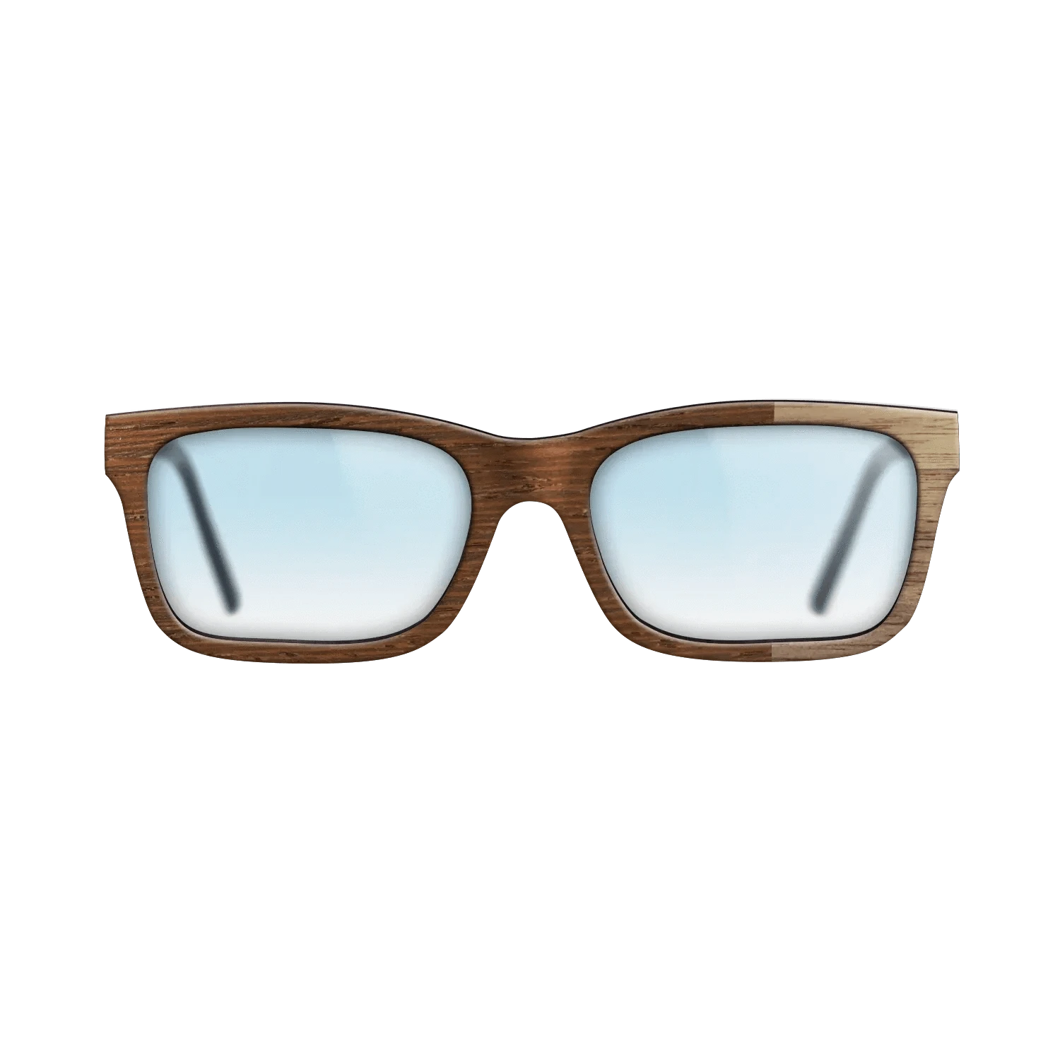 Ziricote Dark Quartered,Walnut: Straight Grain: Bauhaus - The Sage - Rectangle - SIRIS wood optic